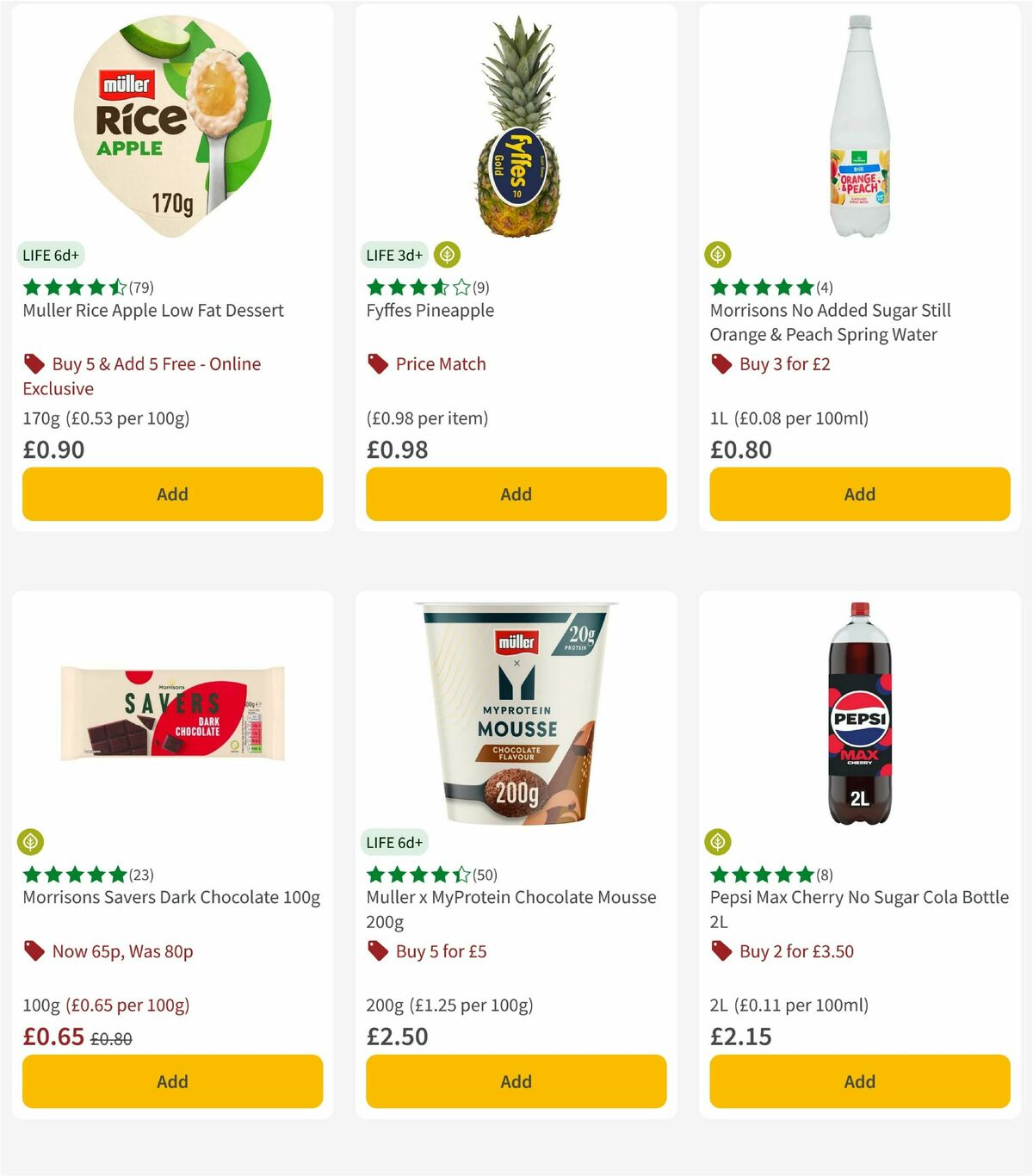 Morrisons Offers from 20 January