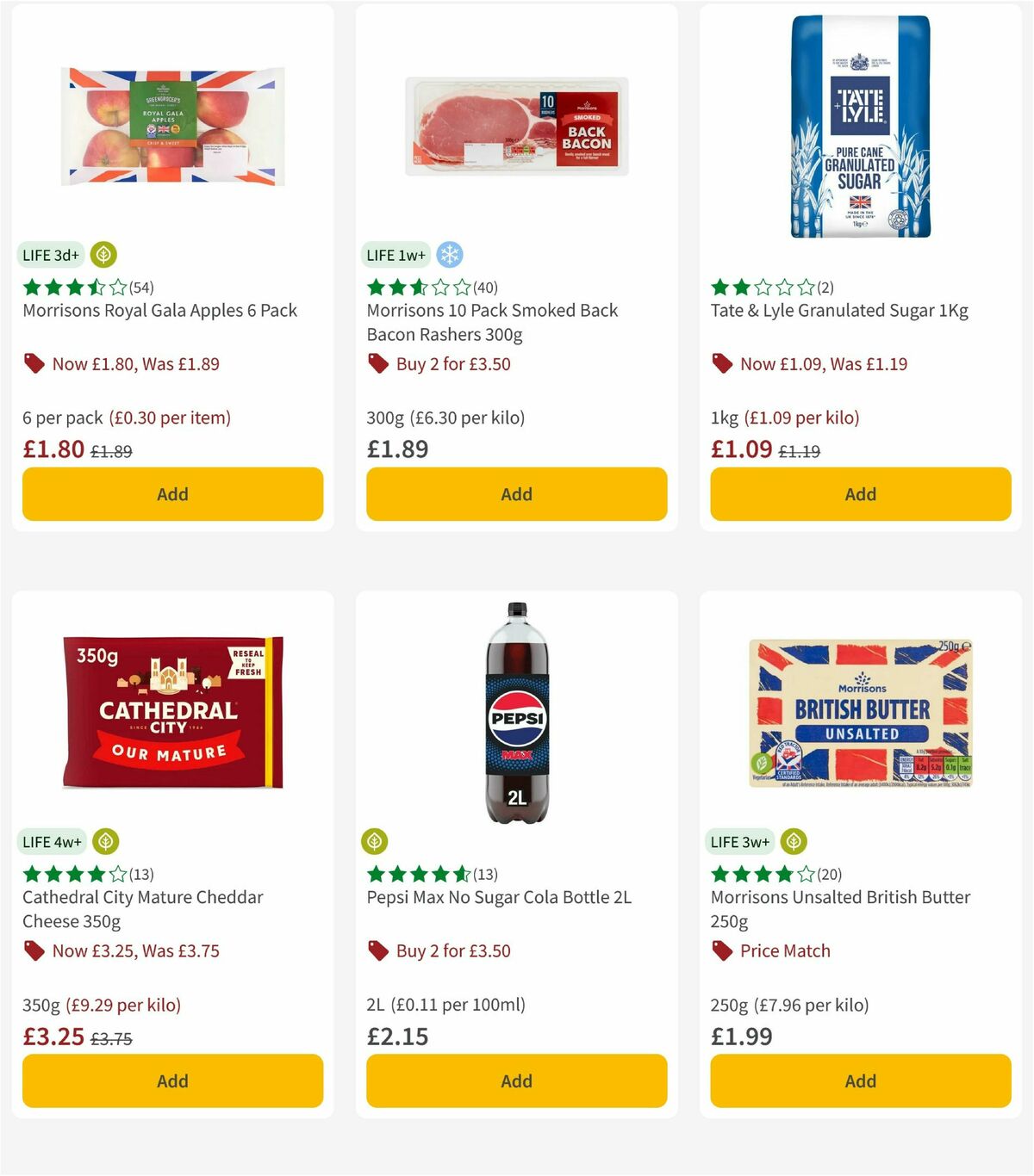 Morrisons Offers from 20 January