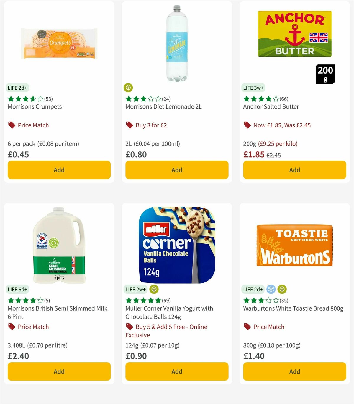 Morrisons Offers from 27 January
