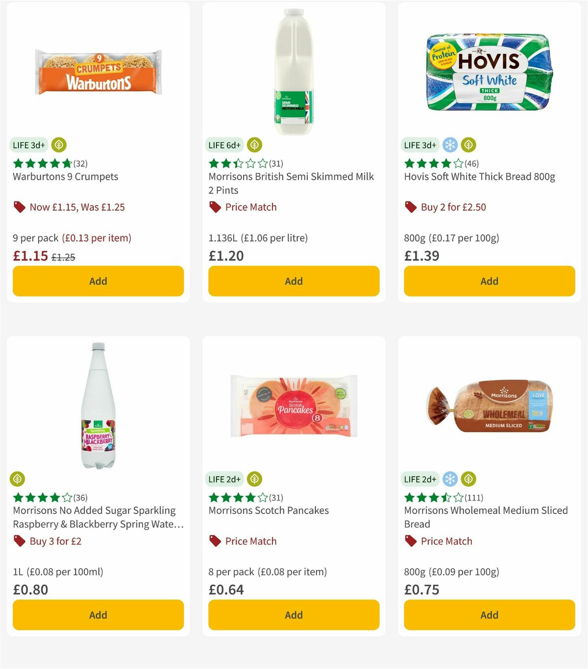 Morrisons Offers from 27 January