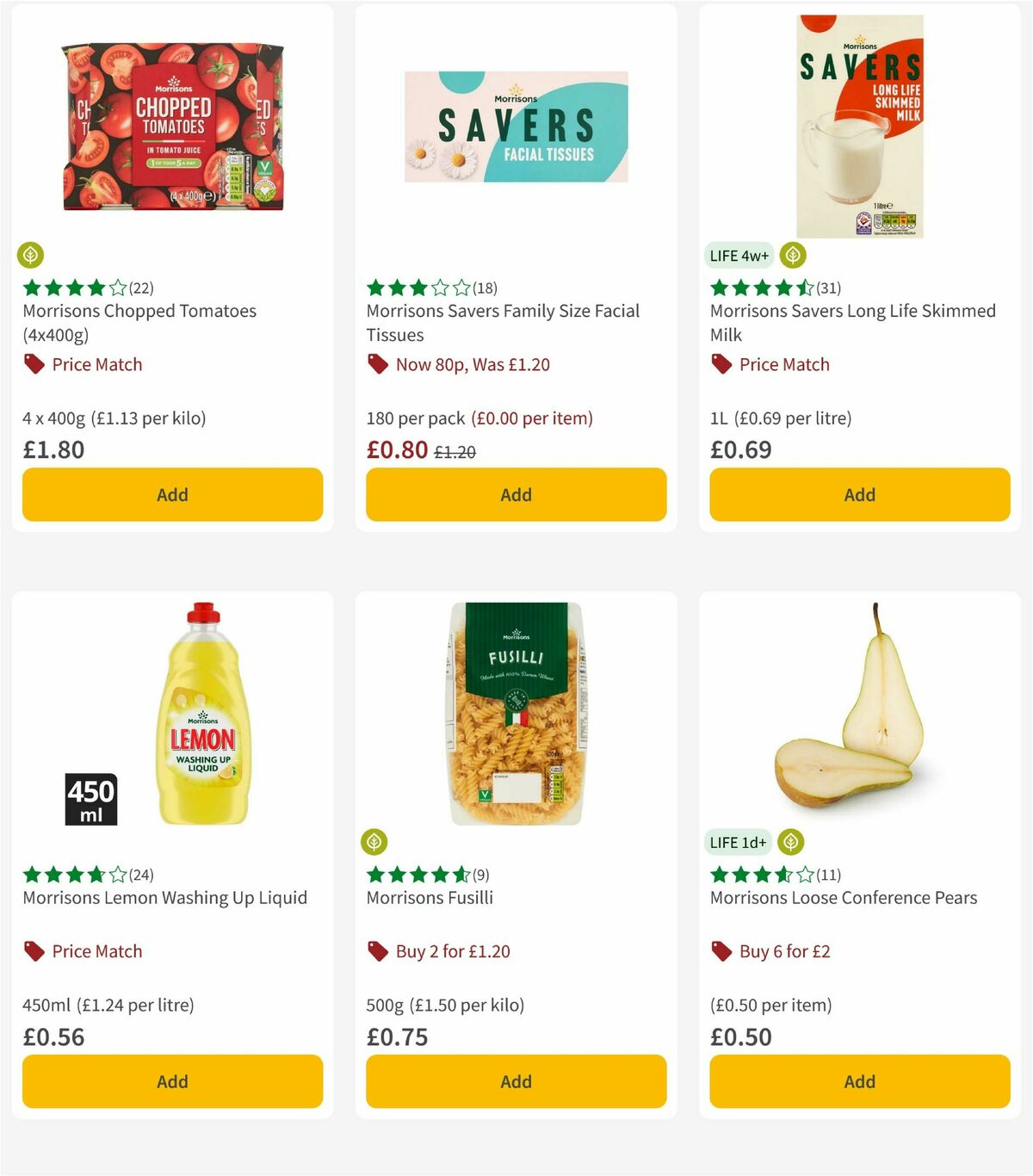 Morrisons Offers from 27 January