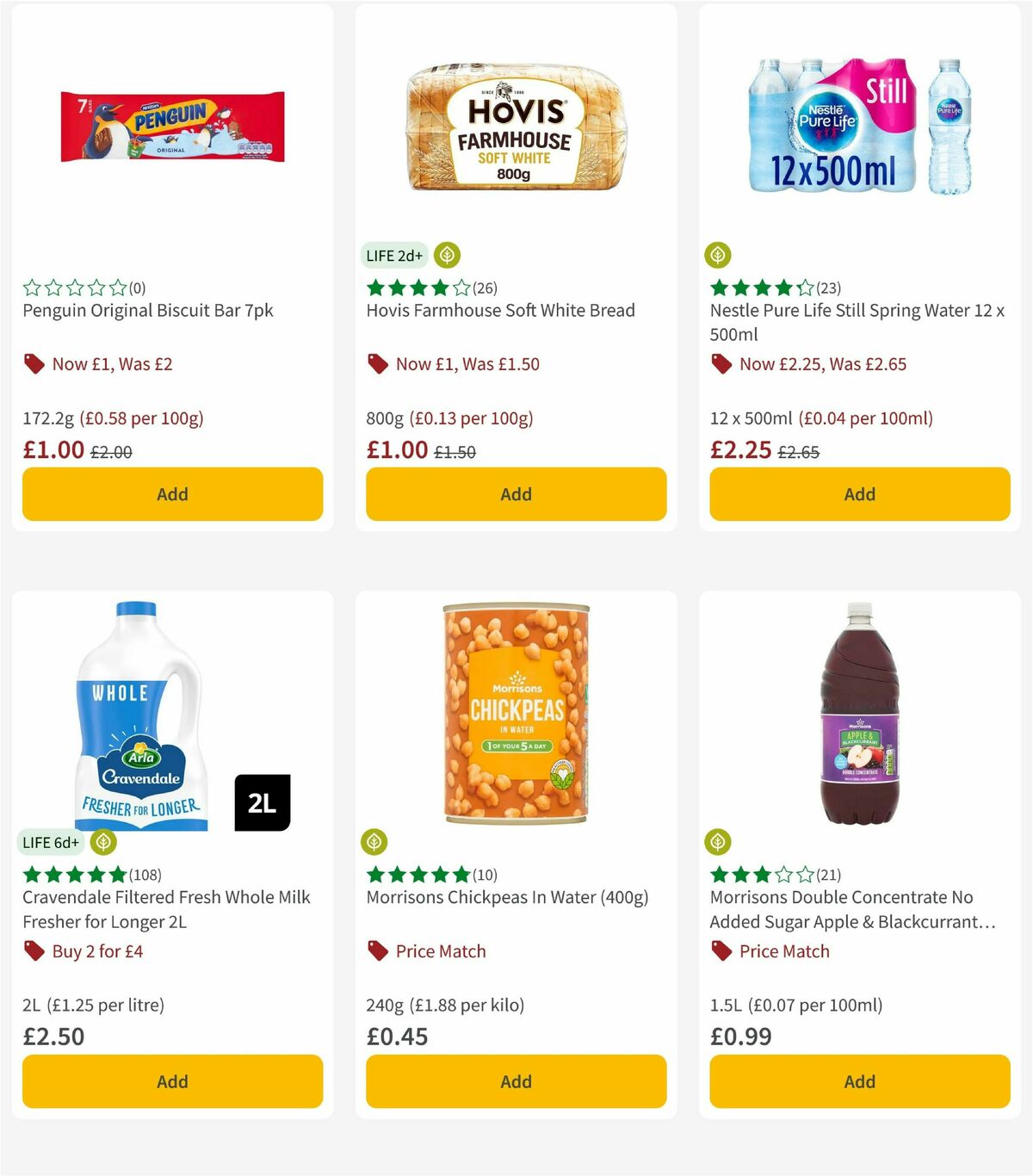 Morrisons Offers from 27 January