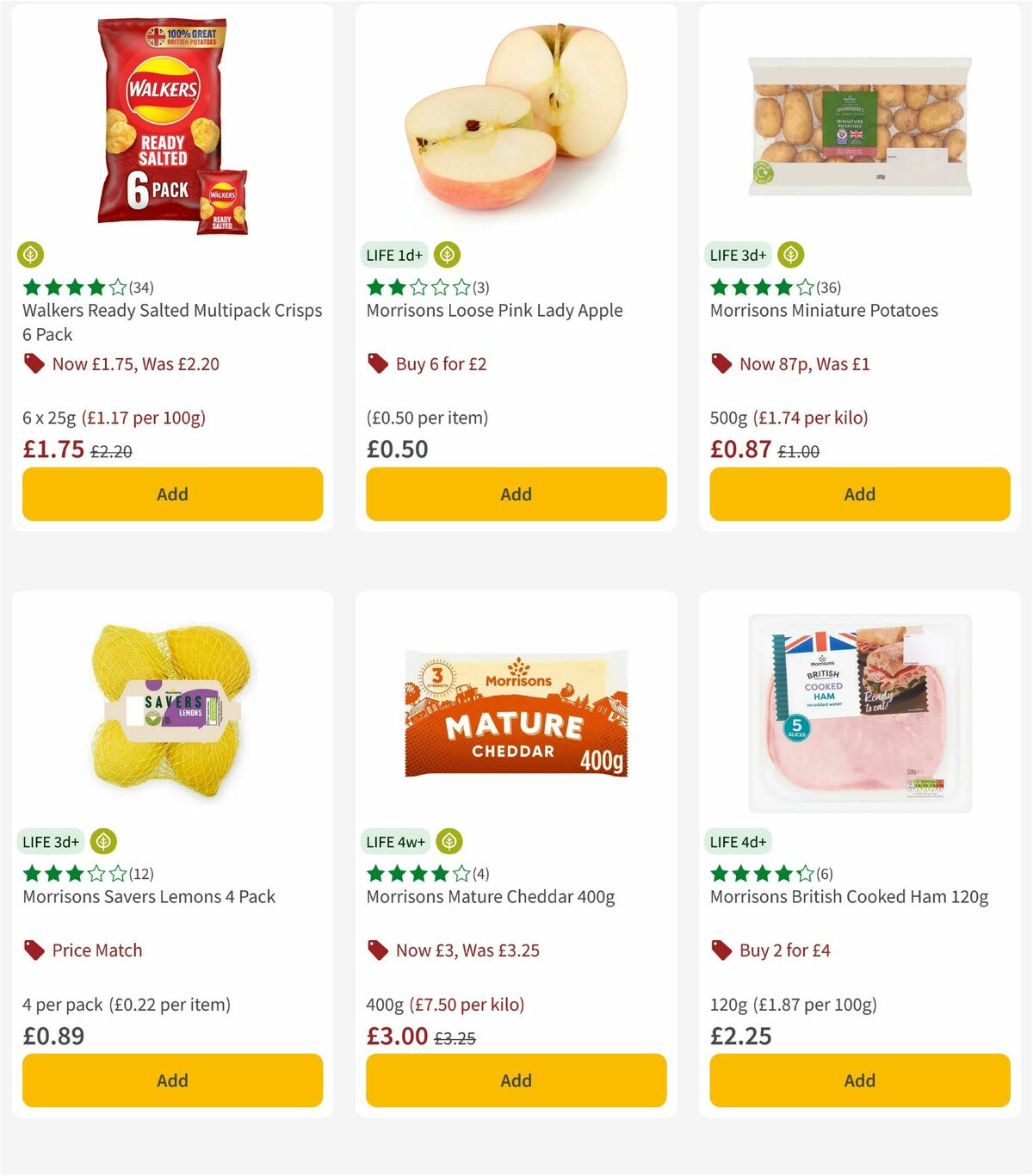 Morrisons Offers from 27 January
