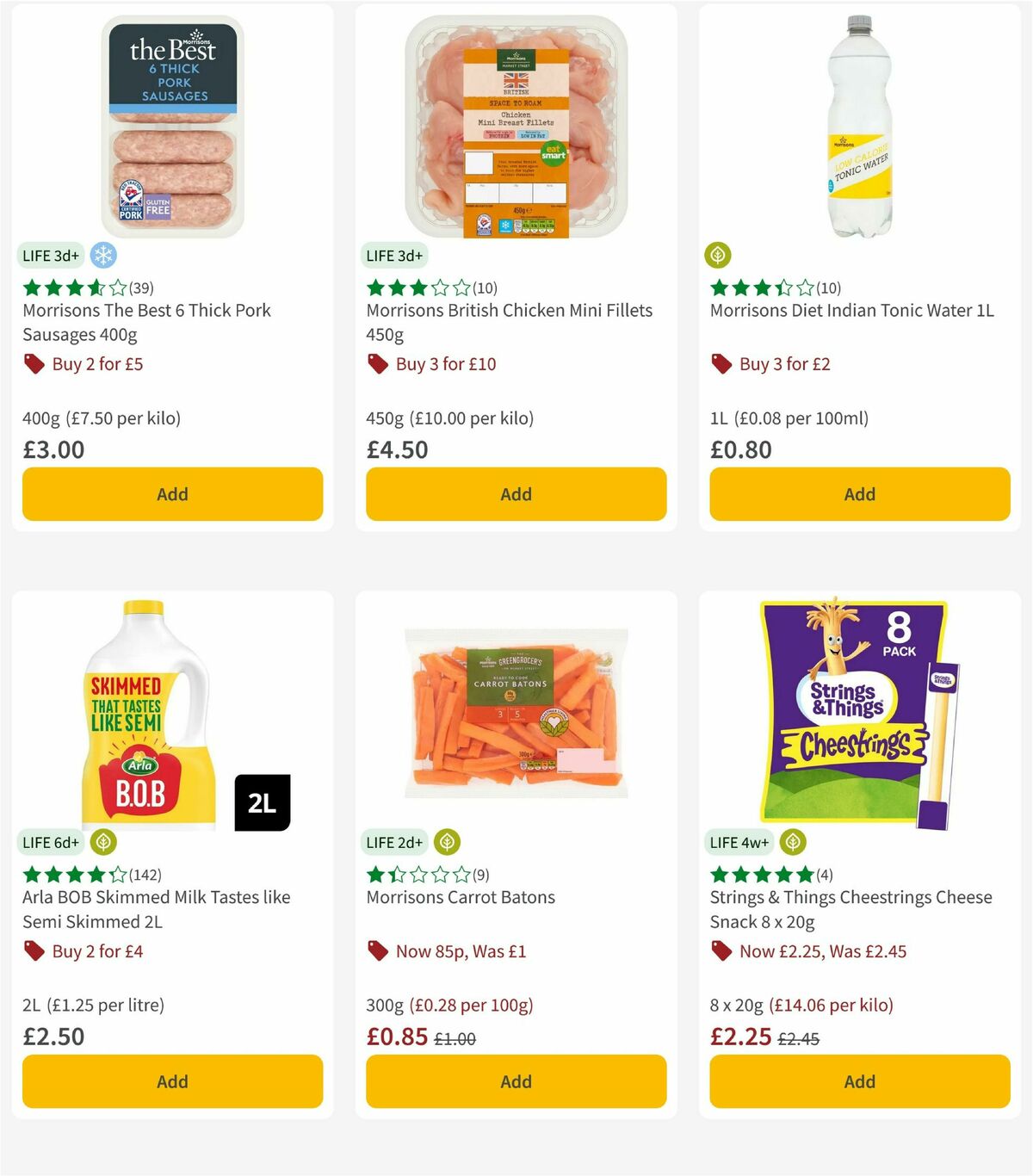 Morrisons Offers from 27 January