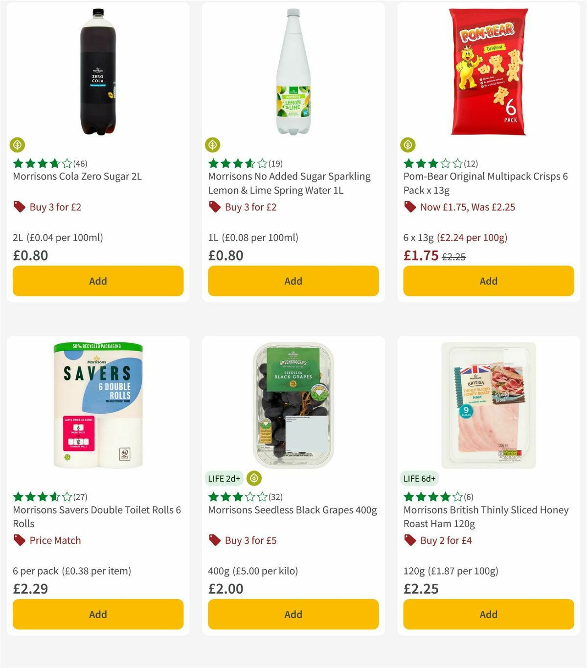 Morrisons Offers from 27 January