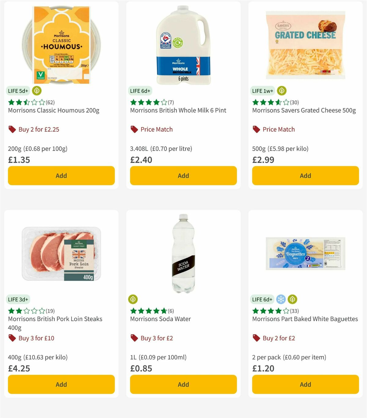 Morrisons Offers from 27 January