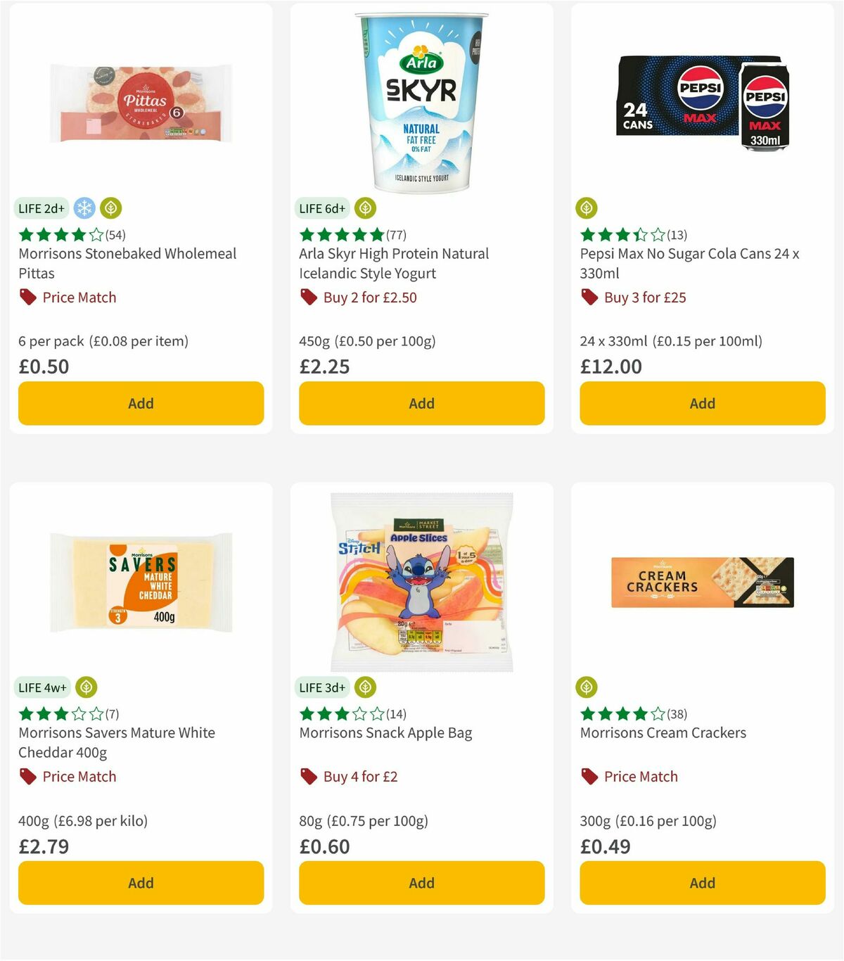 Morrisons Offers from 27 January
