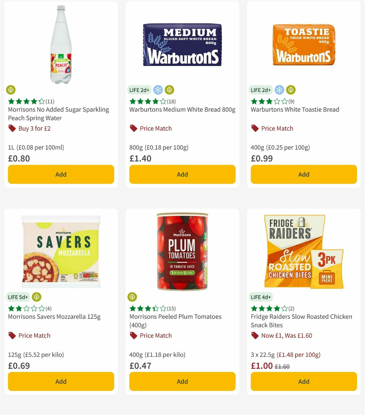 Morrisons Offers from 27 January