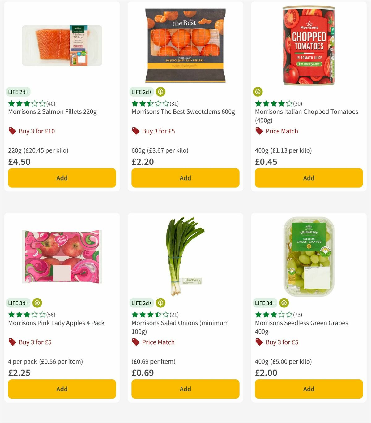 Morrisons Offers from 27 January