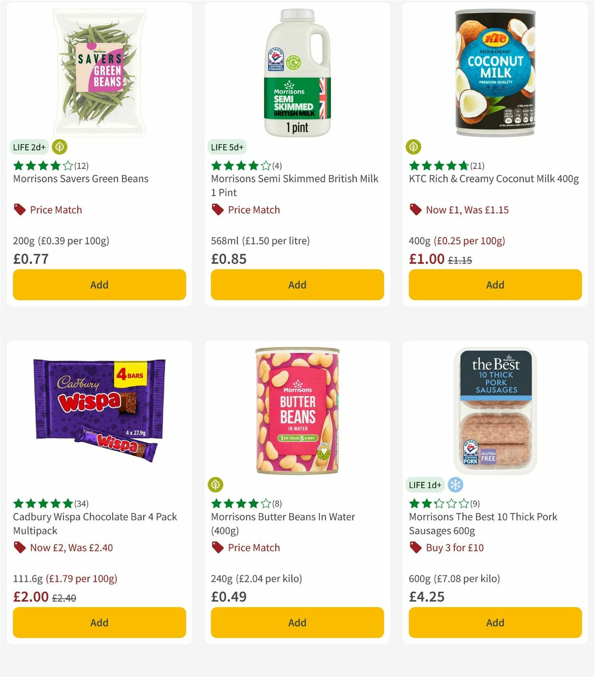 Morrisons Offers from 27 January