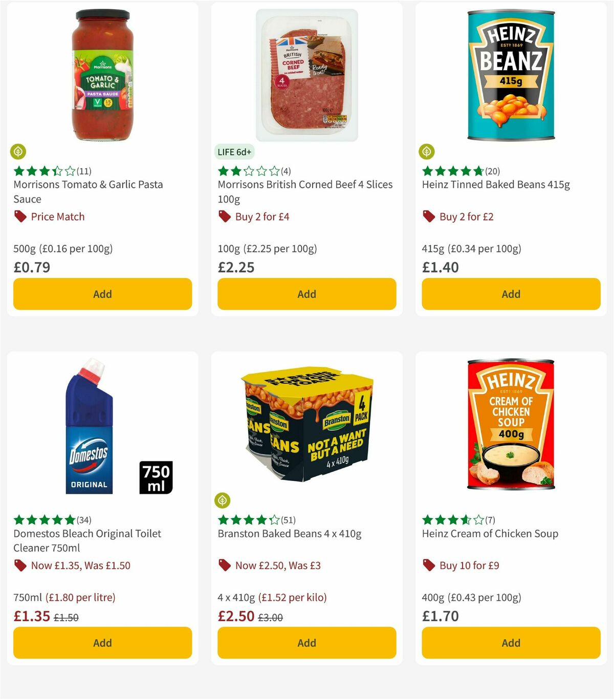 Morrisons Offers from 27 January