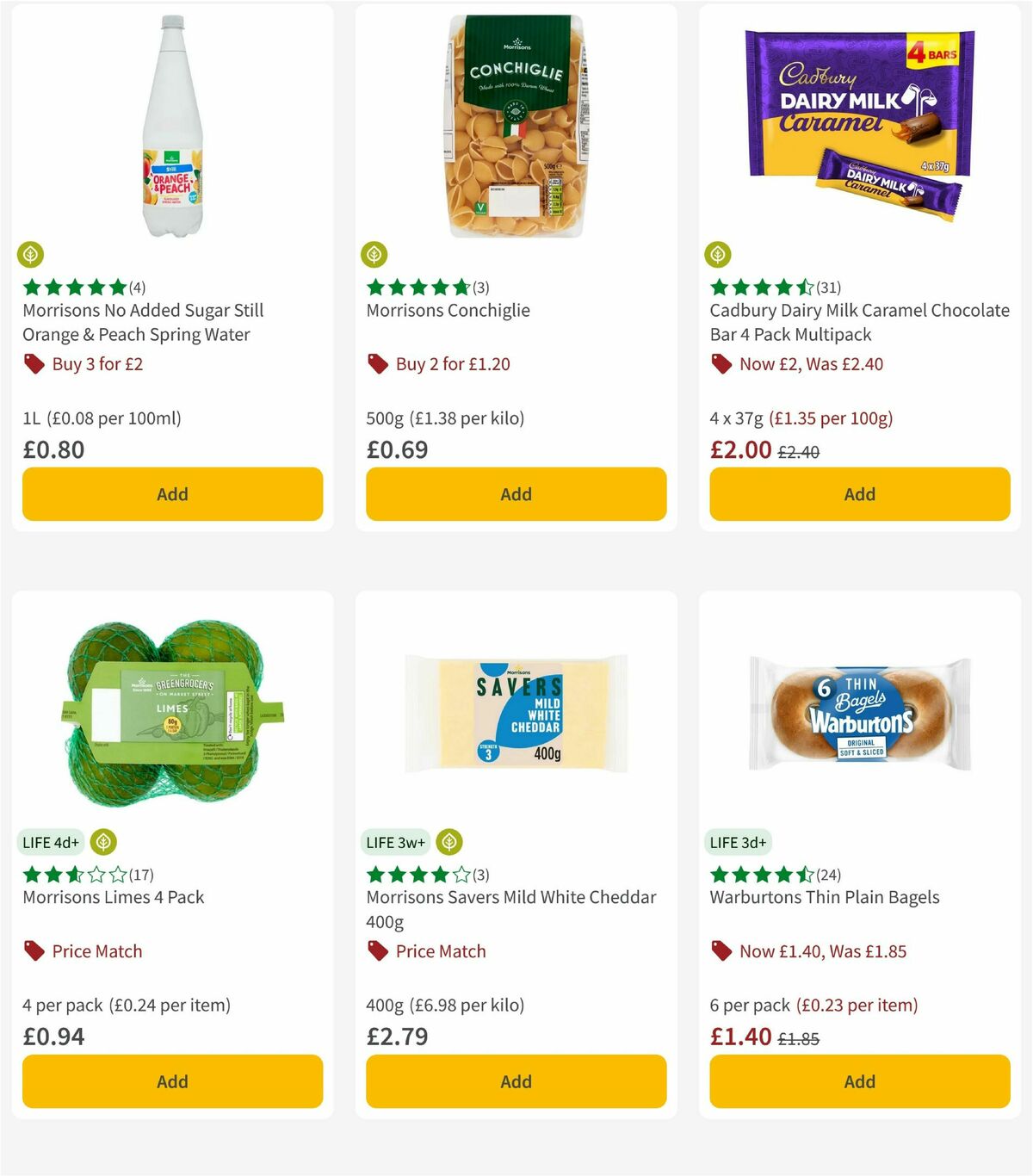 Morrisons Offers from 27 January