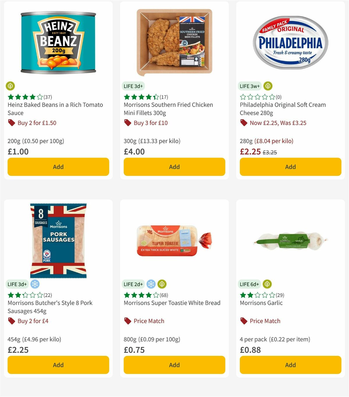 Morrisons Offers from 27 January