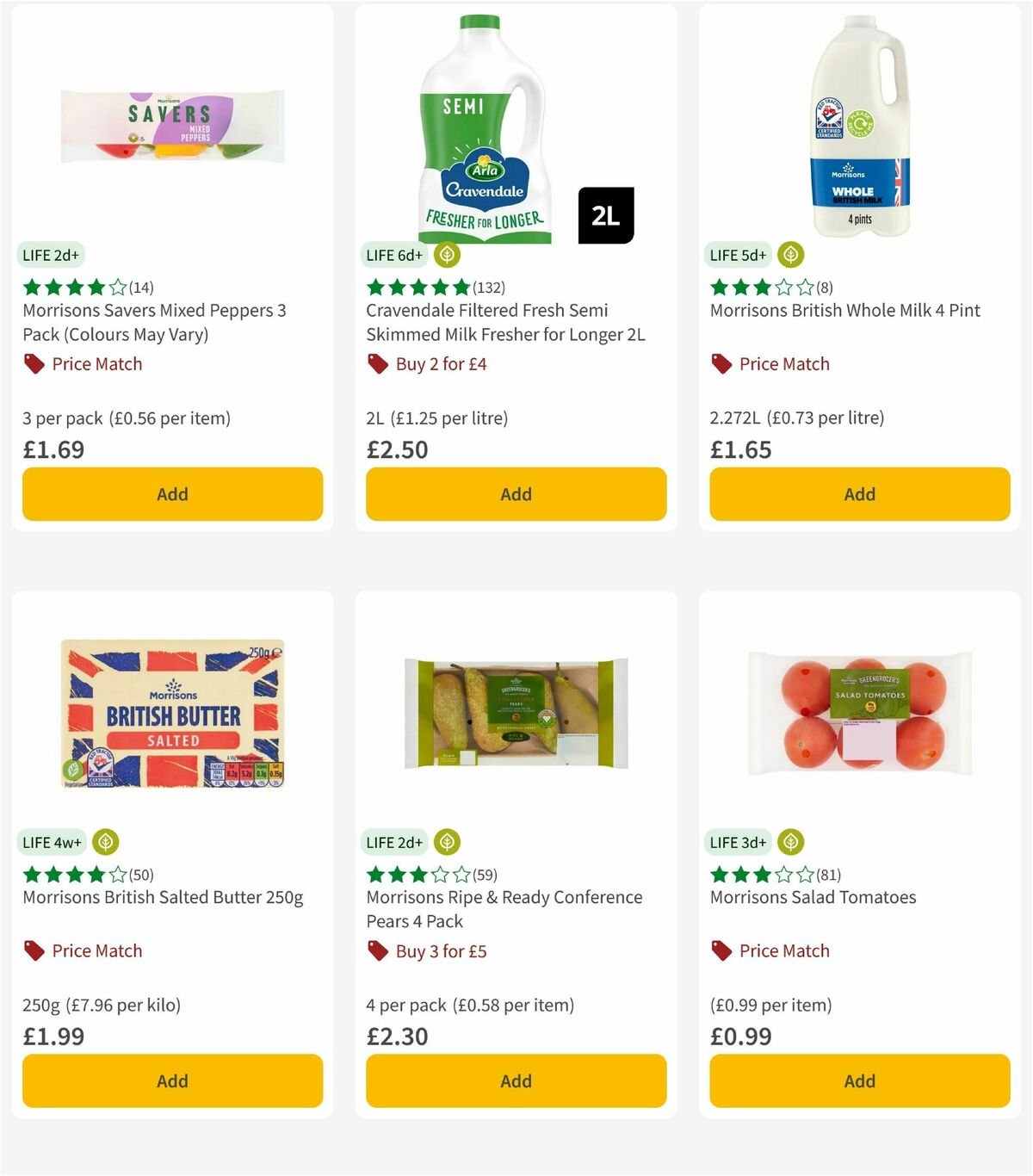 Morrisons Offers from 27 January