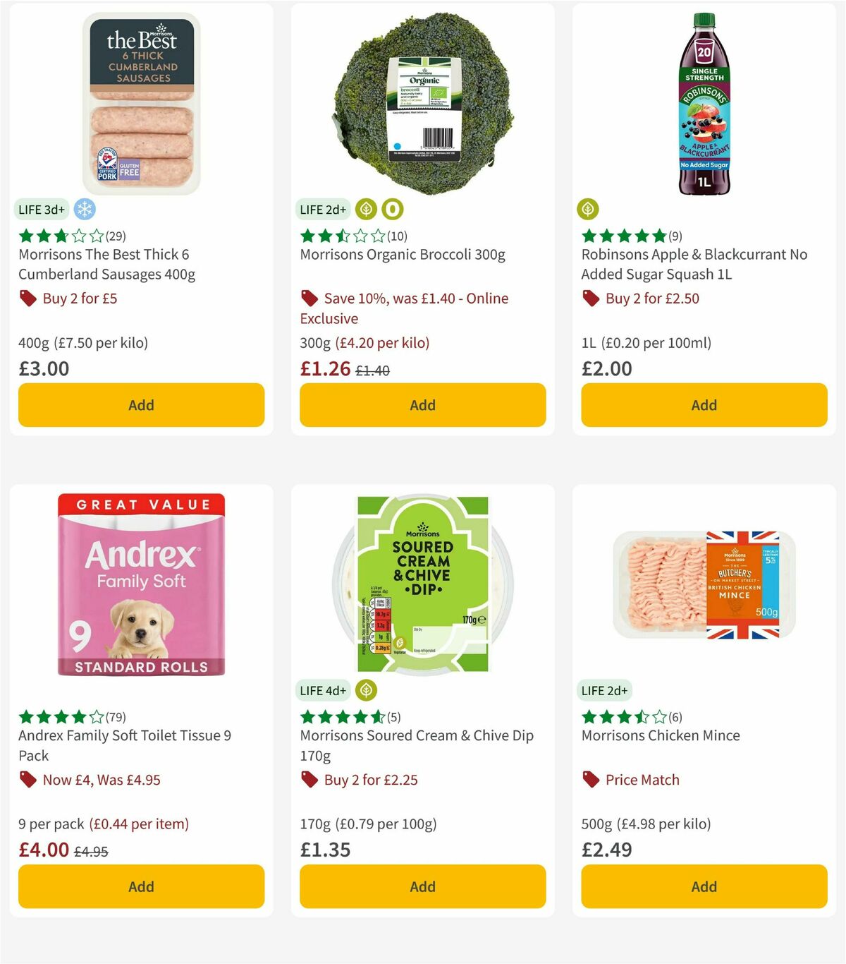 Morrisons Offers from 27 January
