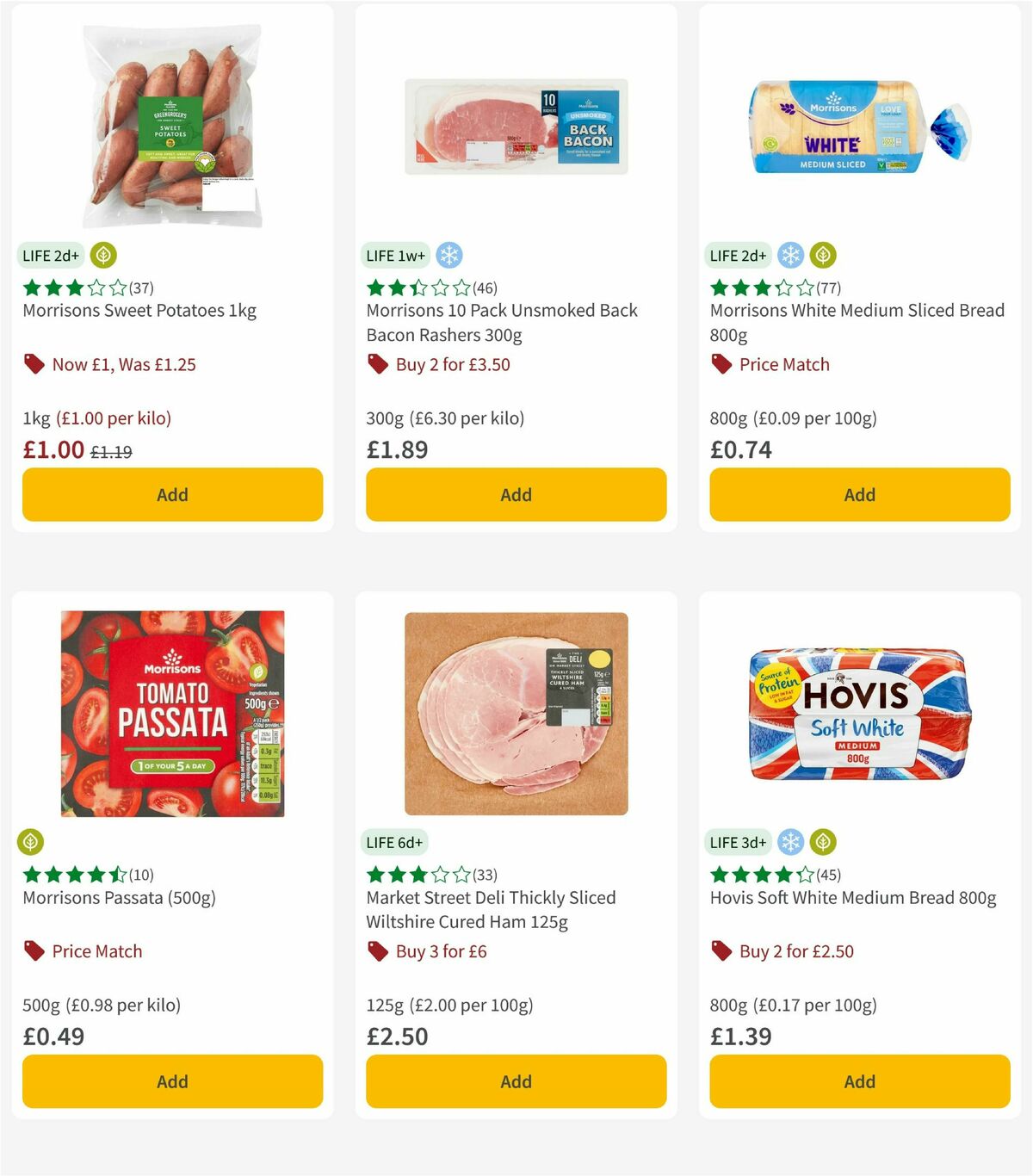 Morrisons Offers from 27 January