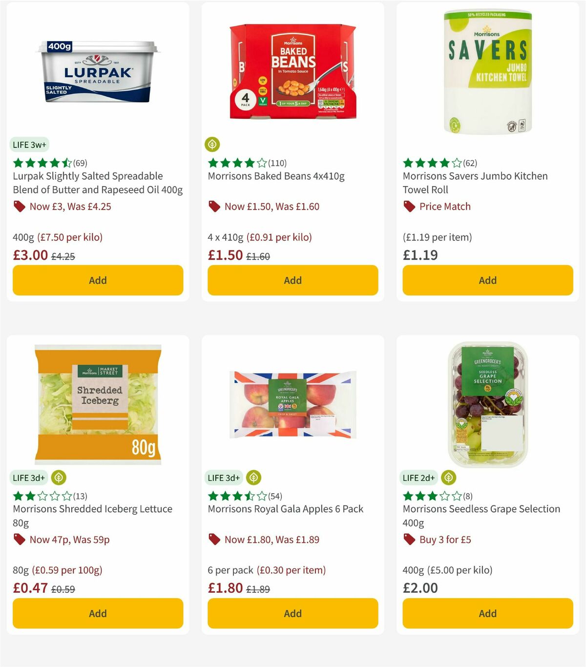 Morrisons Offers from 27 January