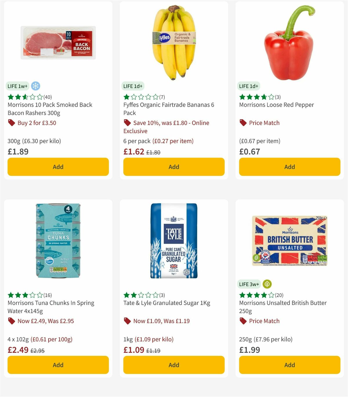 Morrisons Offers from 27 January
