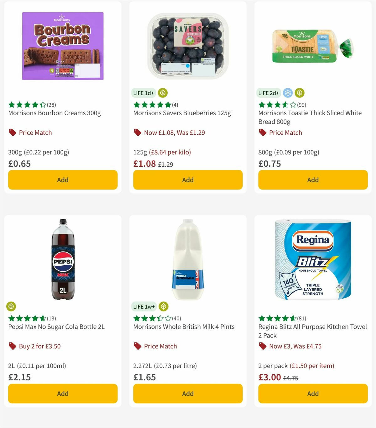 Morrisons Offers from 27 January