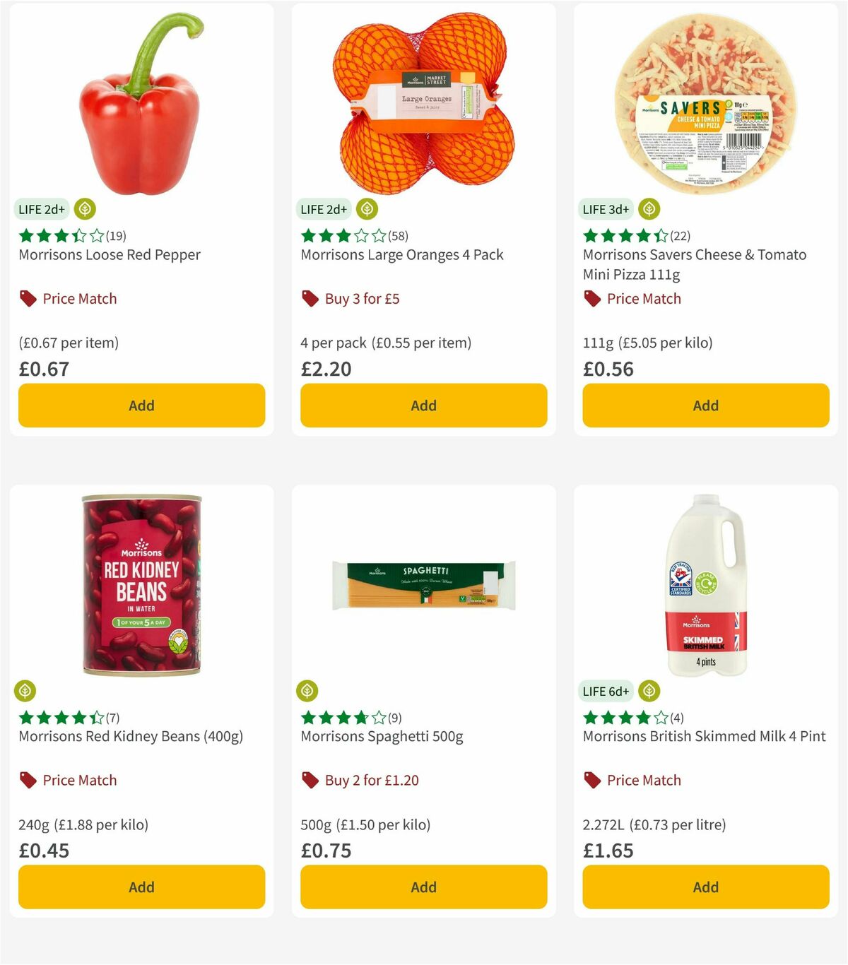 Morrisons Offers from 27 January