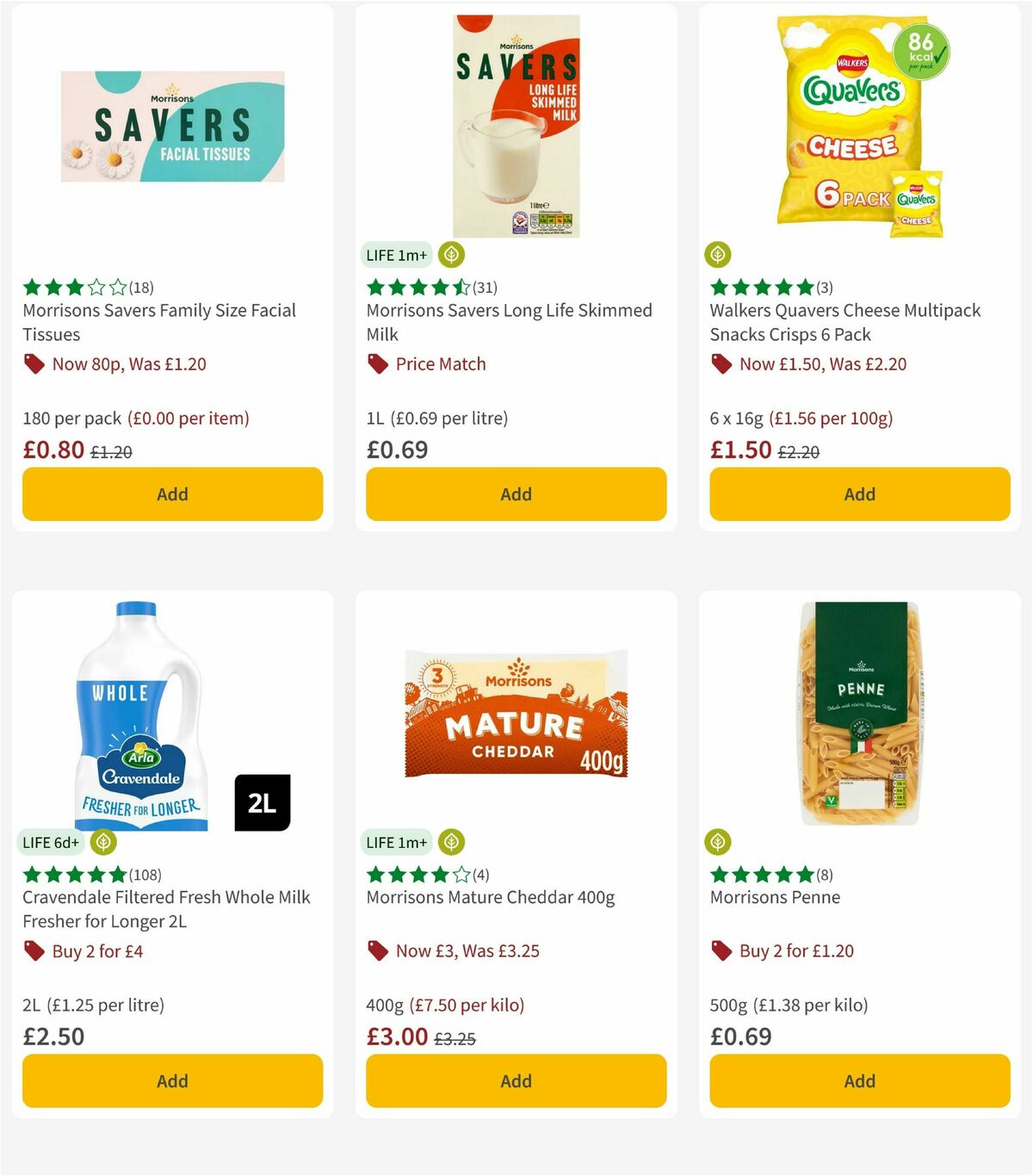 Morrisons Offers from 3 February