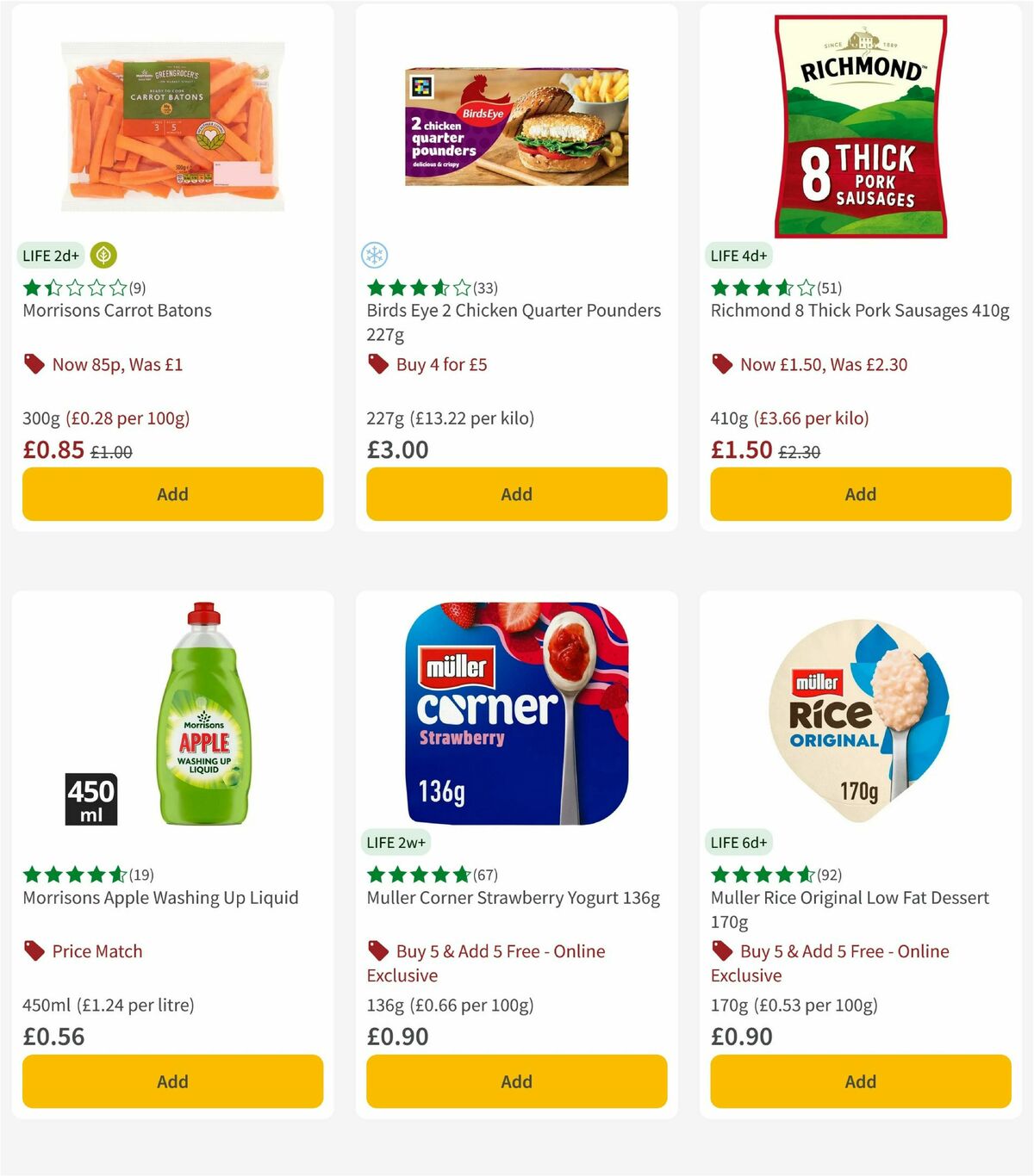 Morrisons Offers from 3 February