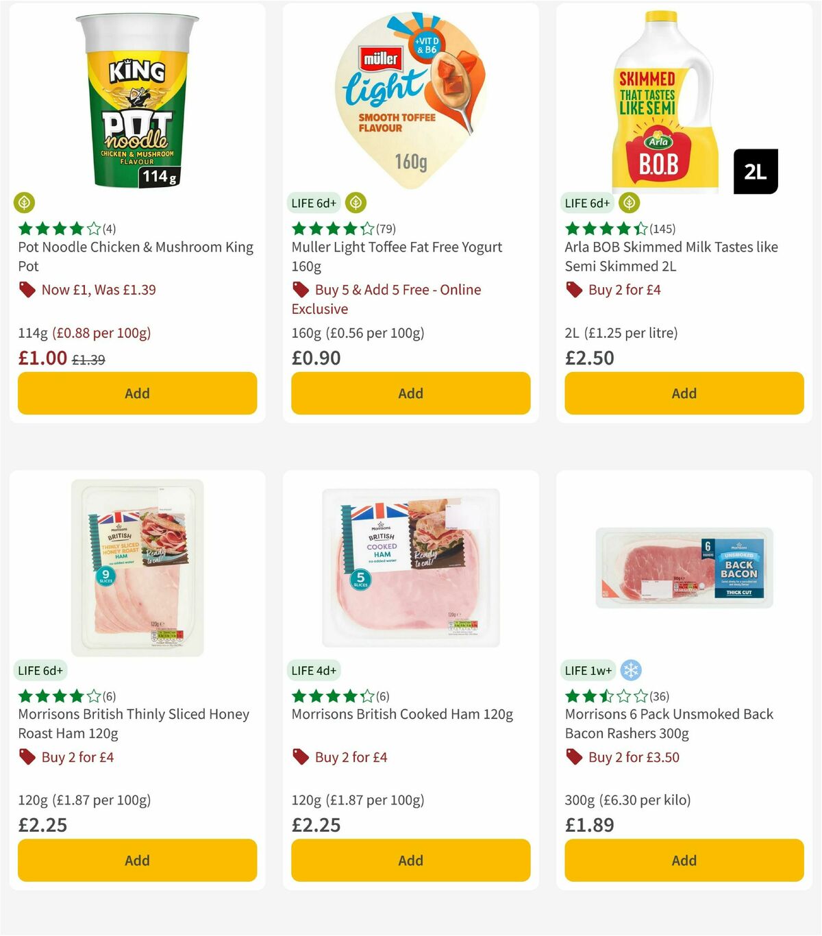 Morrisons Offers from 3 February