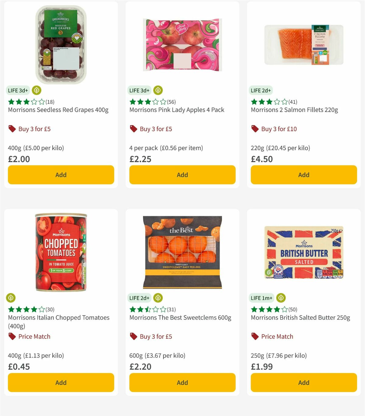 Morrisons Offers from 3 February