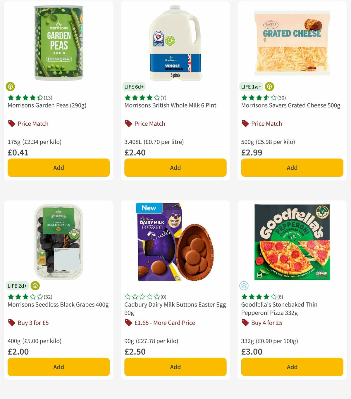 Morrisons Offers from 3 February