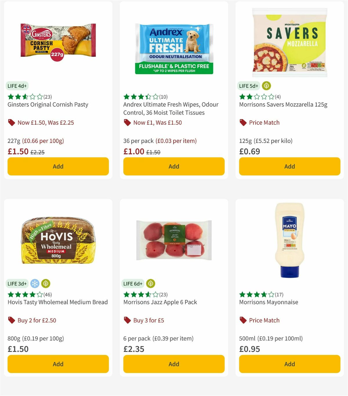 Morrisons Offers from 3 February