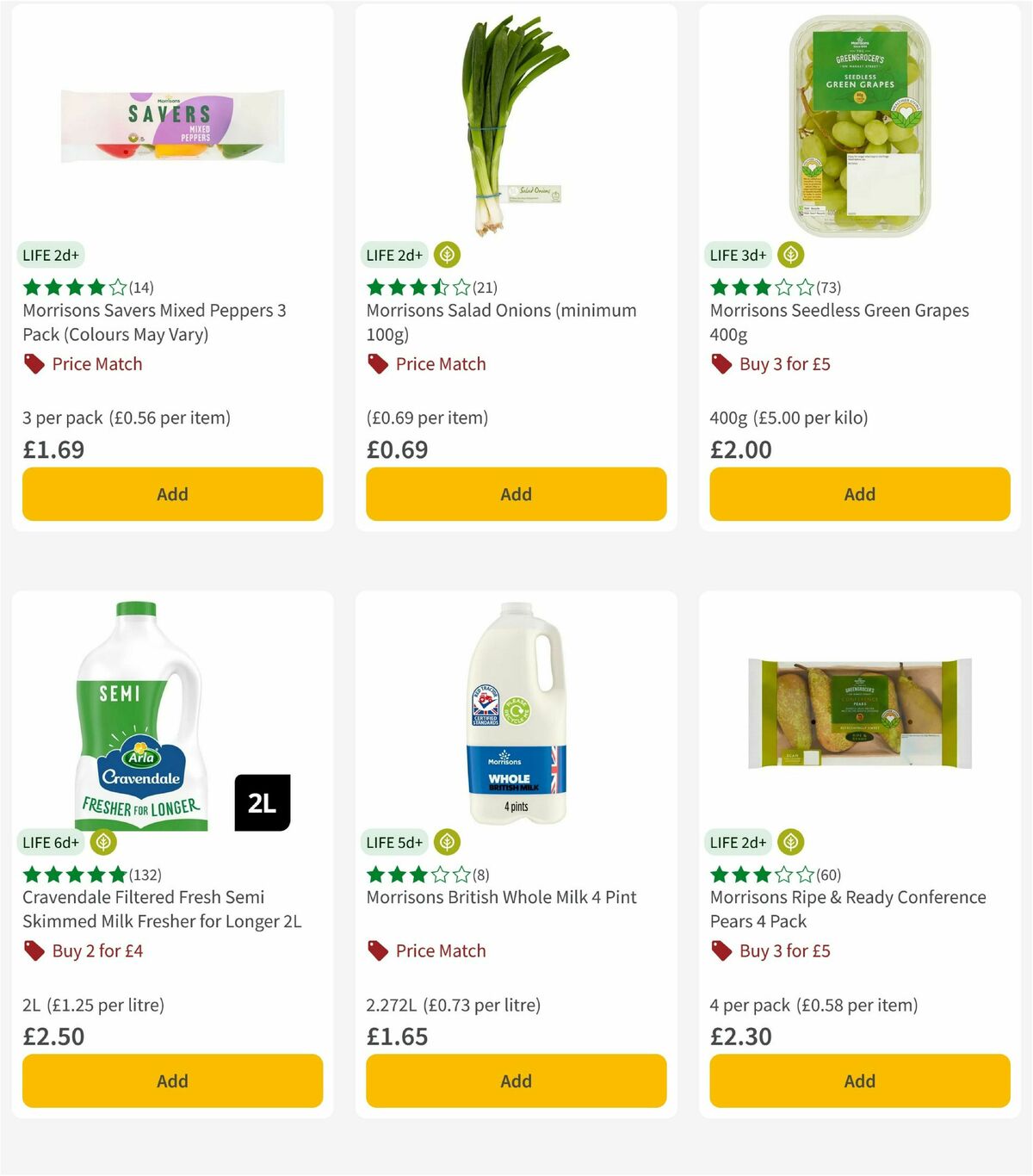 Morrisons Offers from 3 February