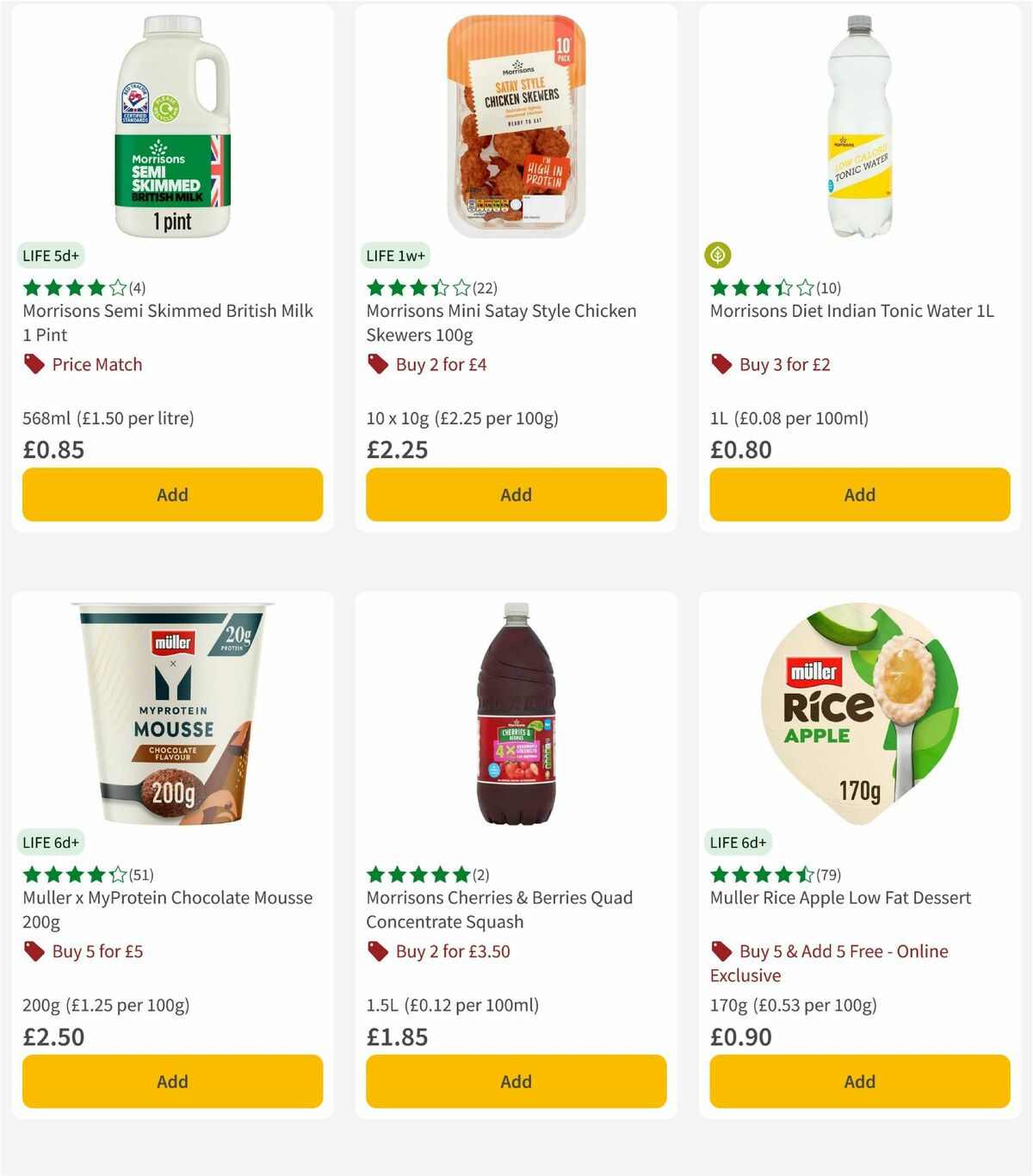 Morrisons Offers from 3 February