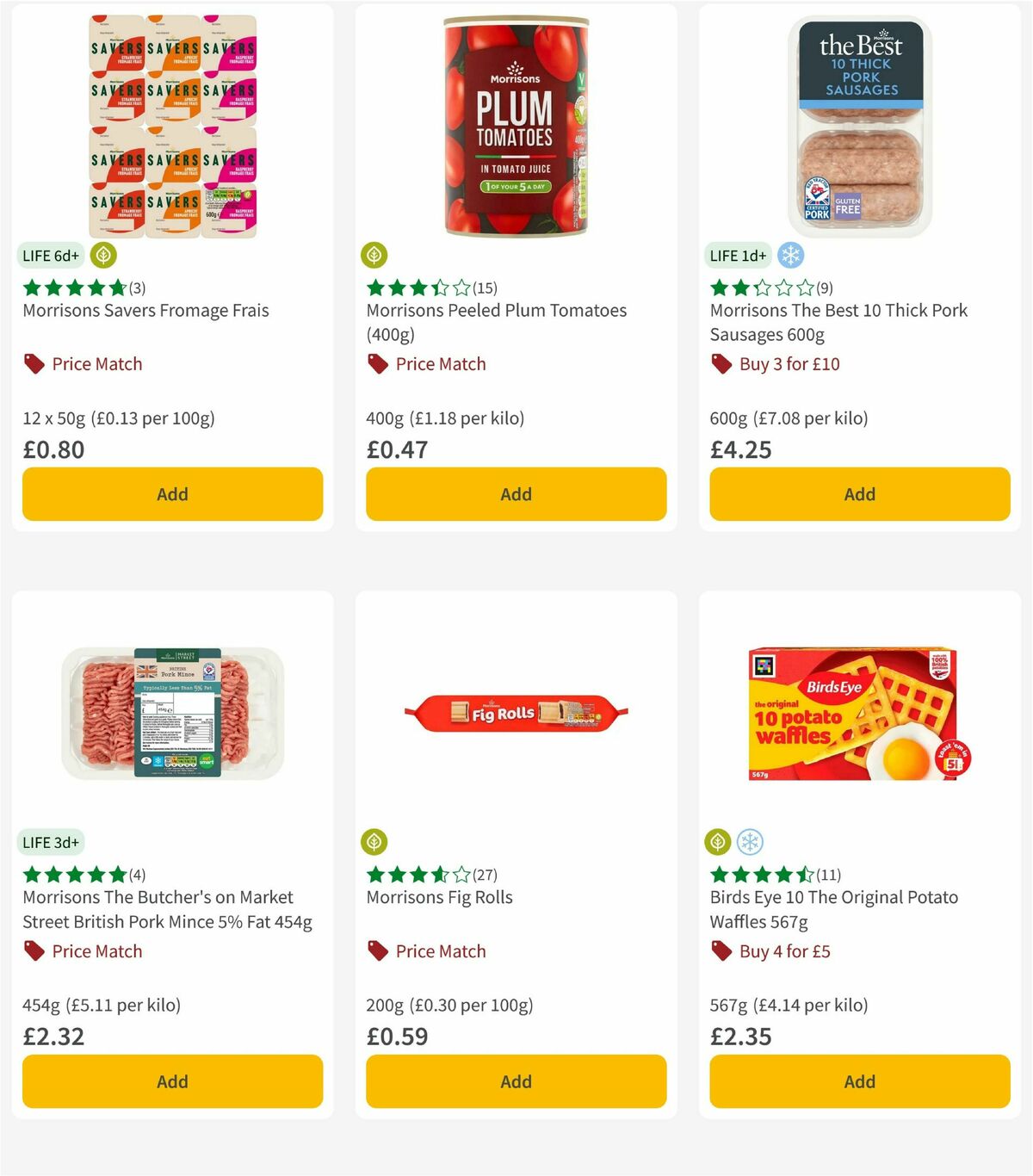 Morrisons Offers from 3 February