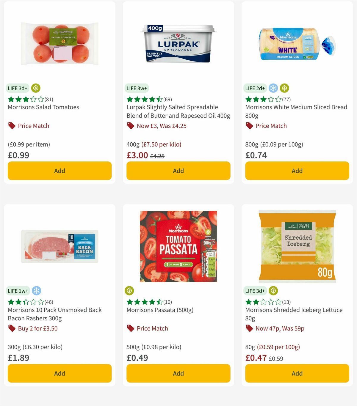 Morrisons Offers from 3 February