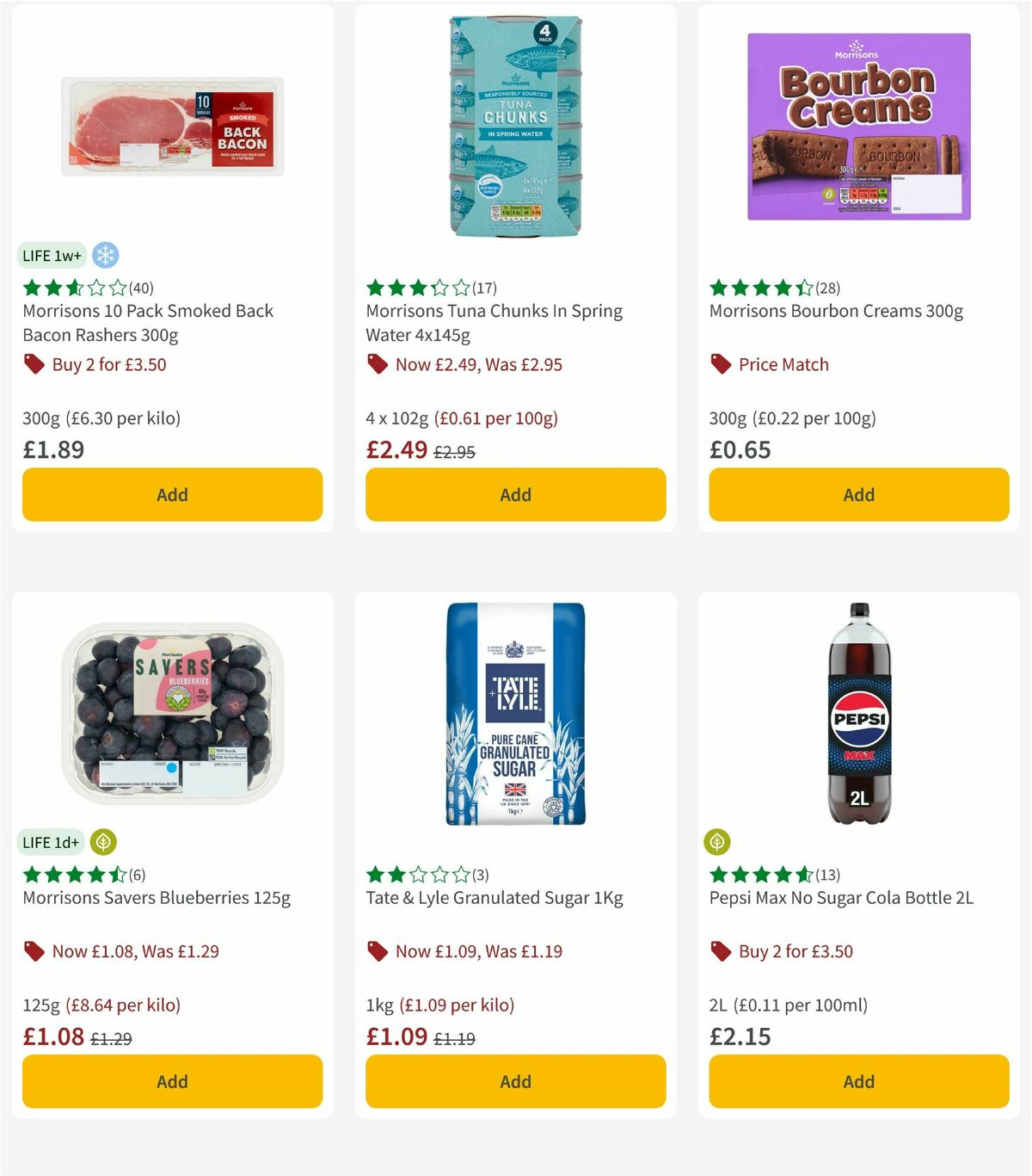 Morrisons Offers from 3 February