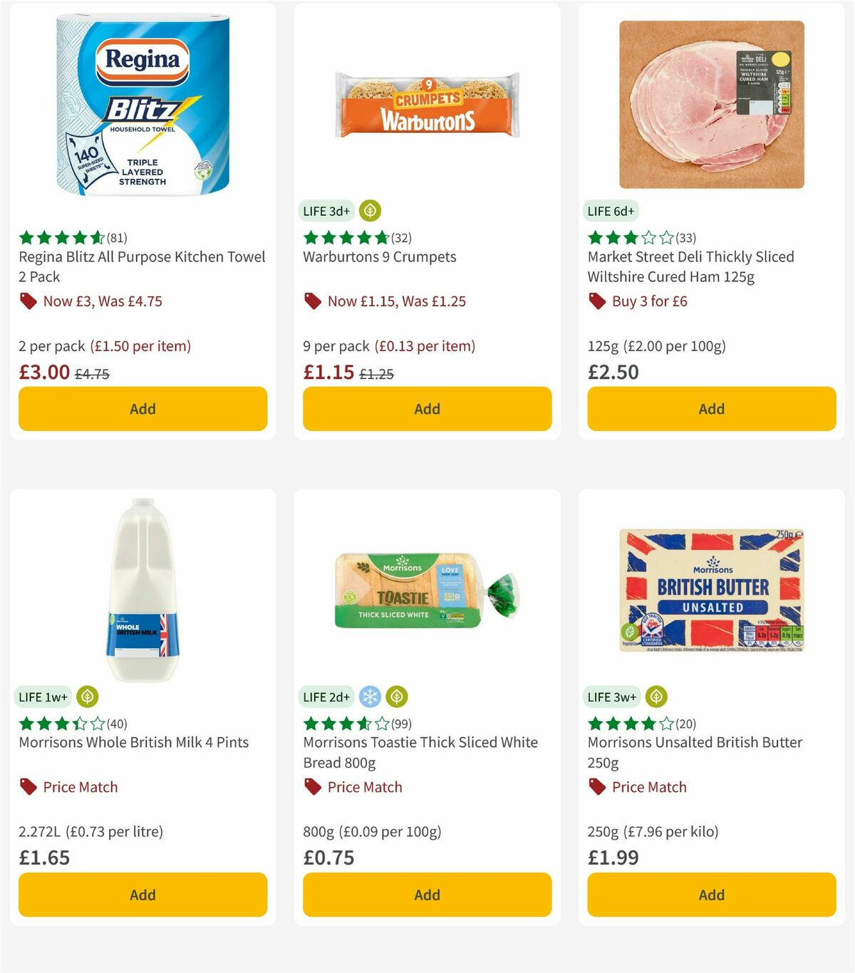 Morrisons Offers from 3 February