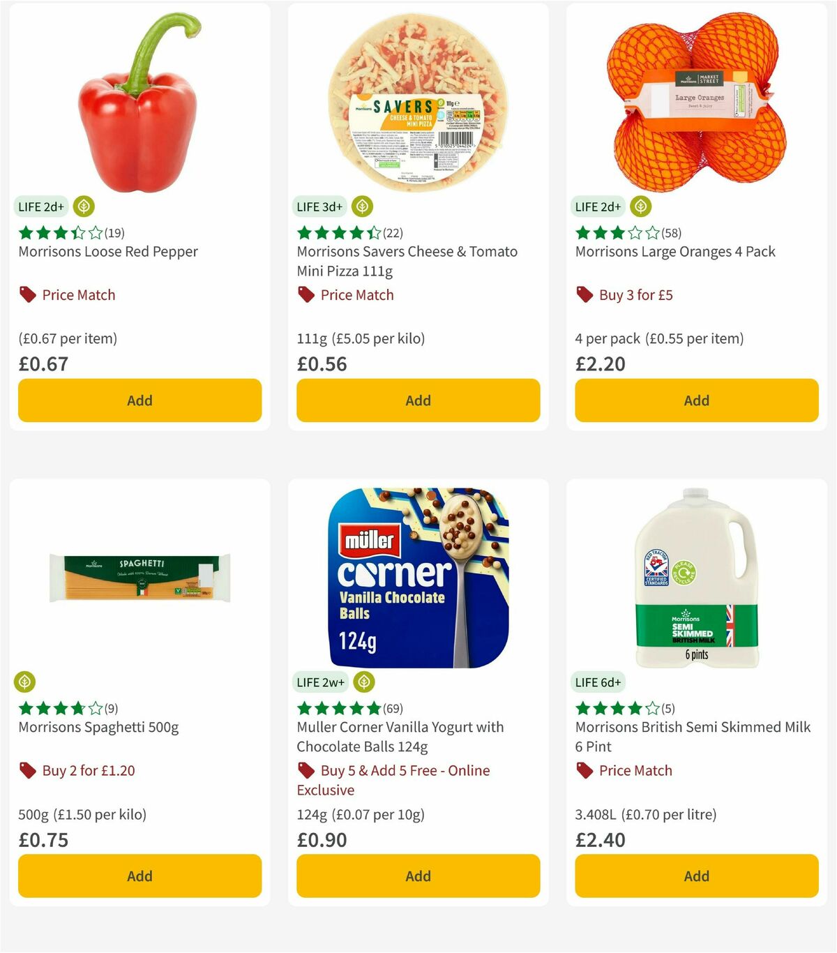 Morrisons Offers from 3 February