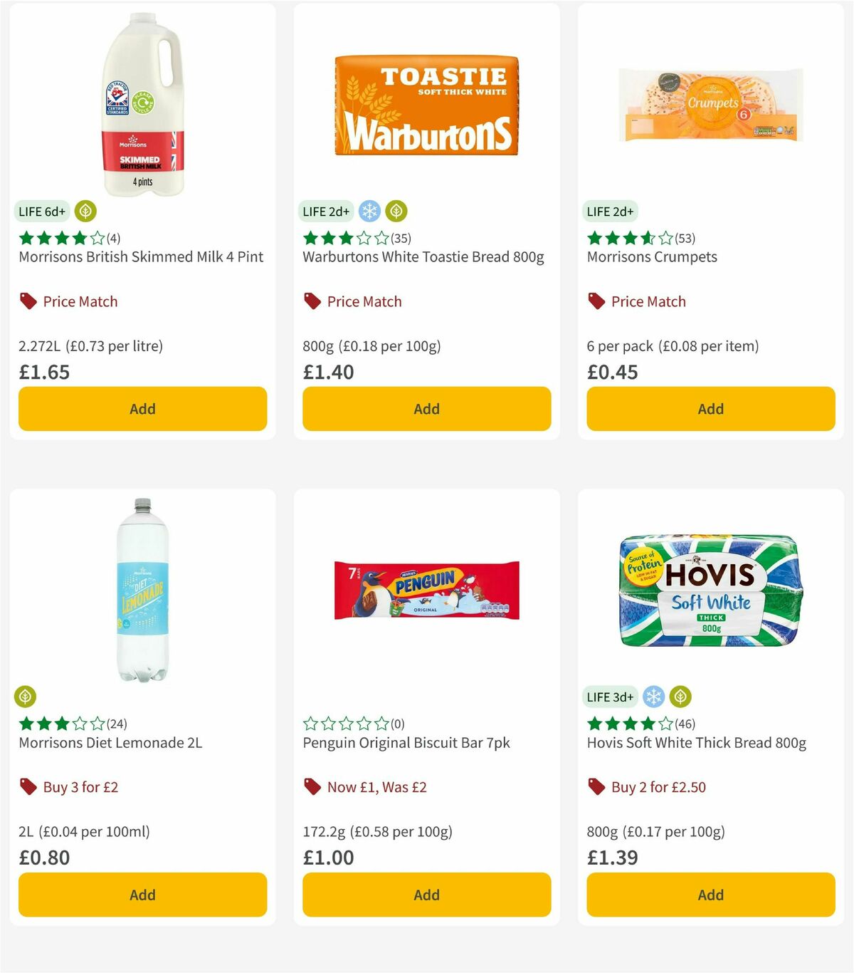 Morrisons Offers from 3 February