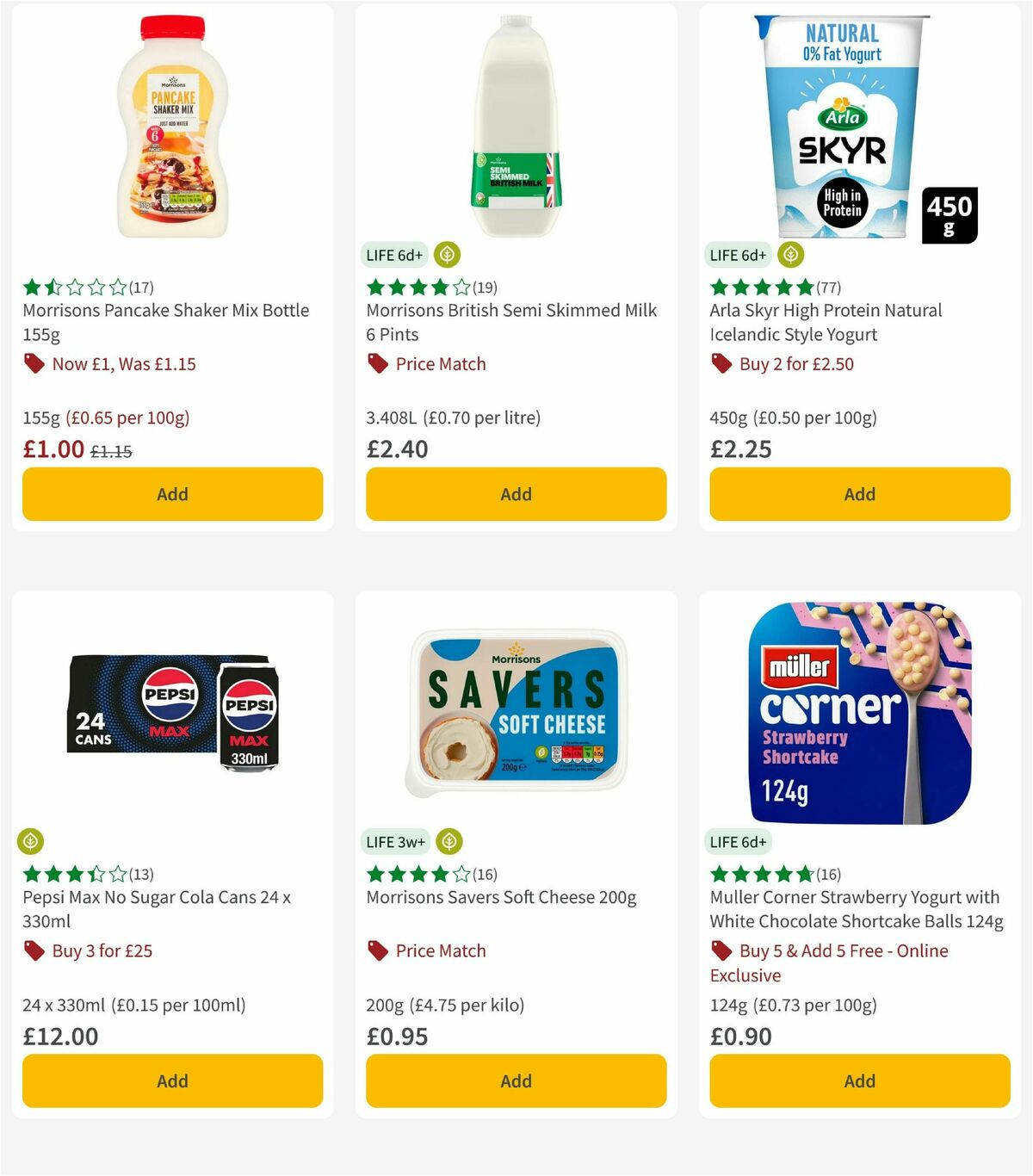 Morrisons Offers from 17 February