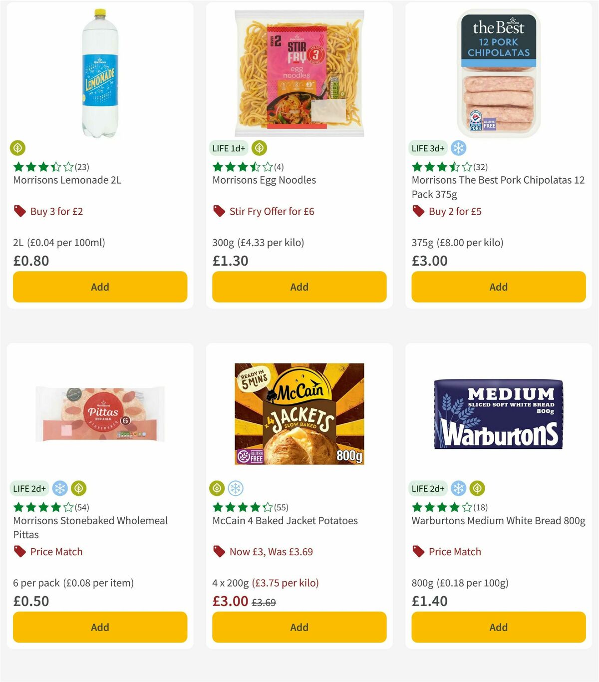 Morrisons Offers from 17 February
