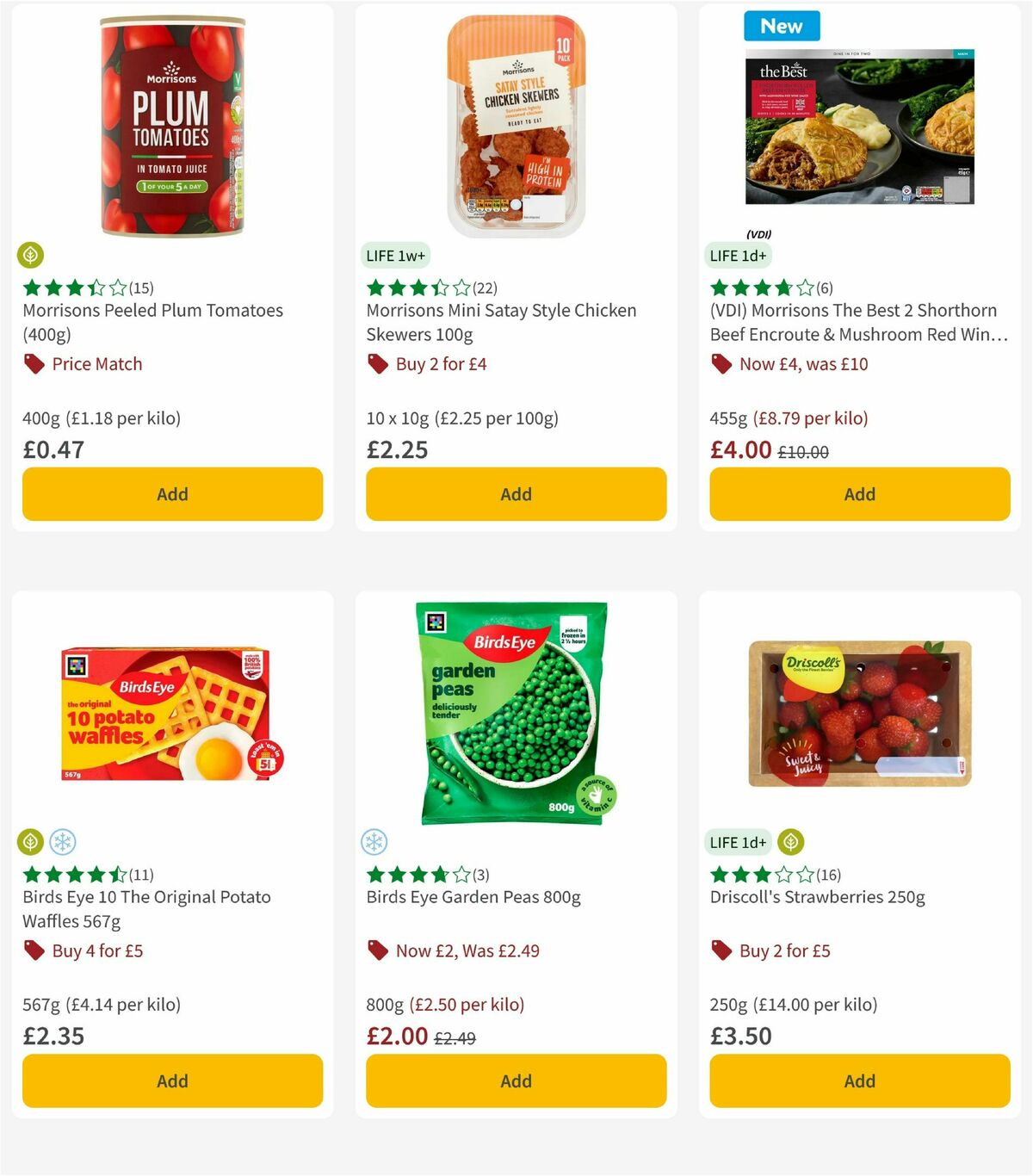 Morrisons Offers from 17 February