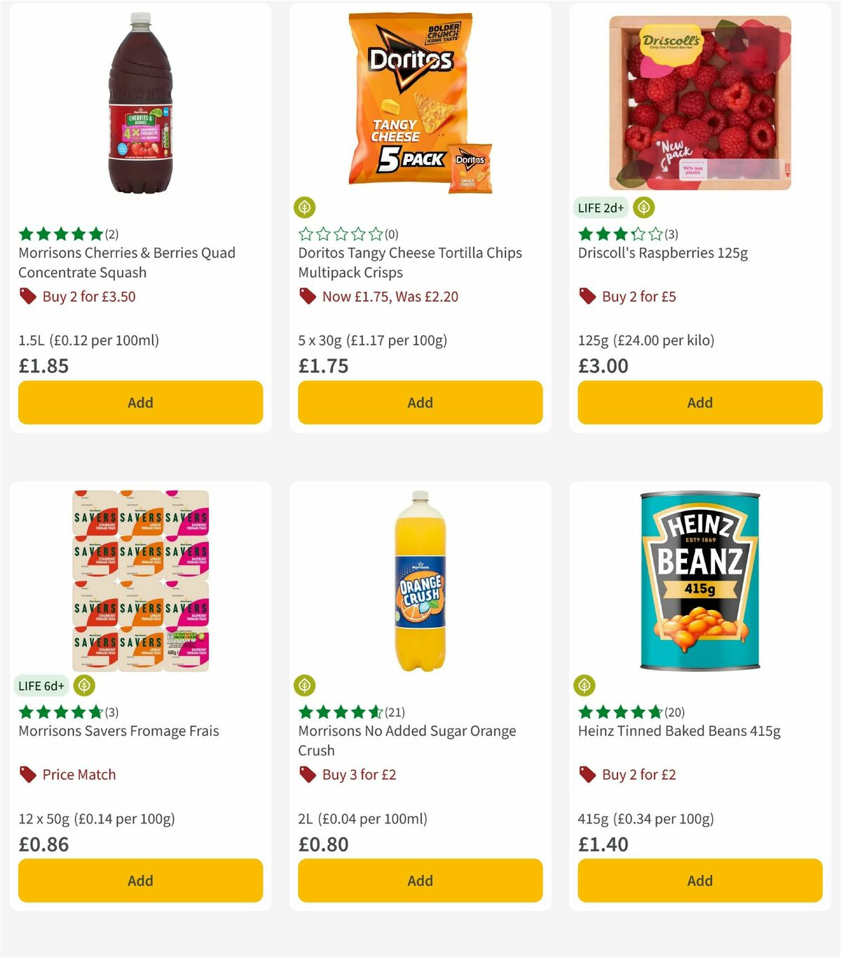 Morrisons Offers from 17 February