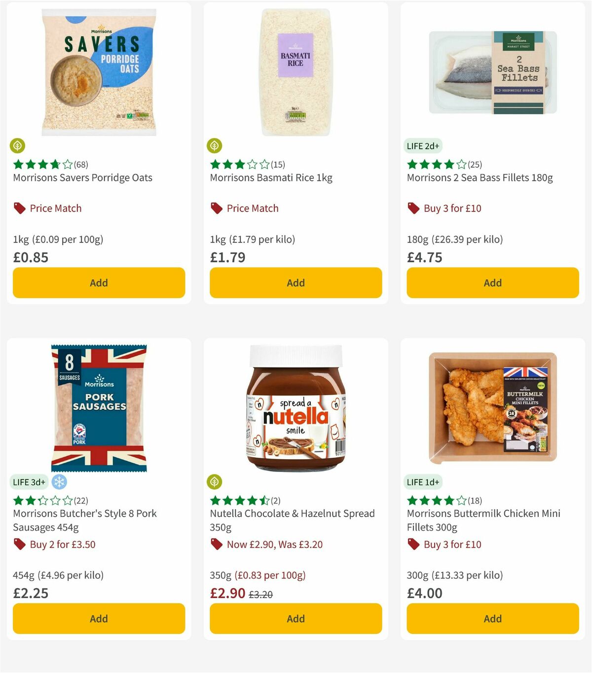 Morrisons Offers from 17 February