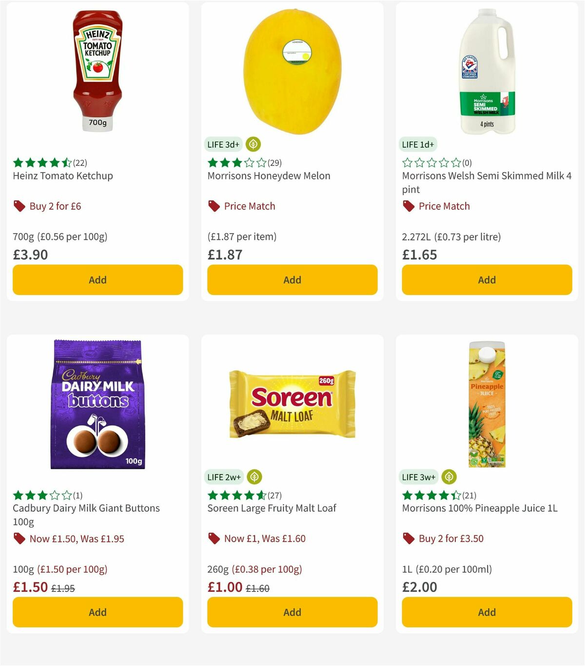 Morrisons Offers from 17 February