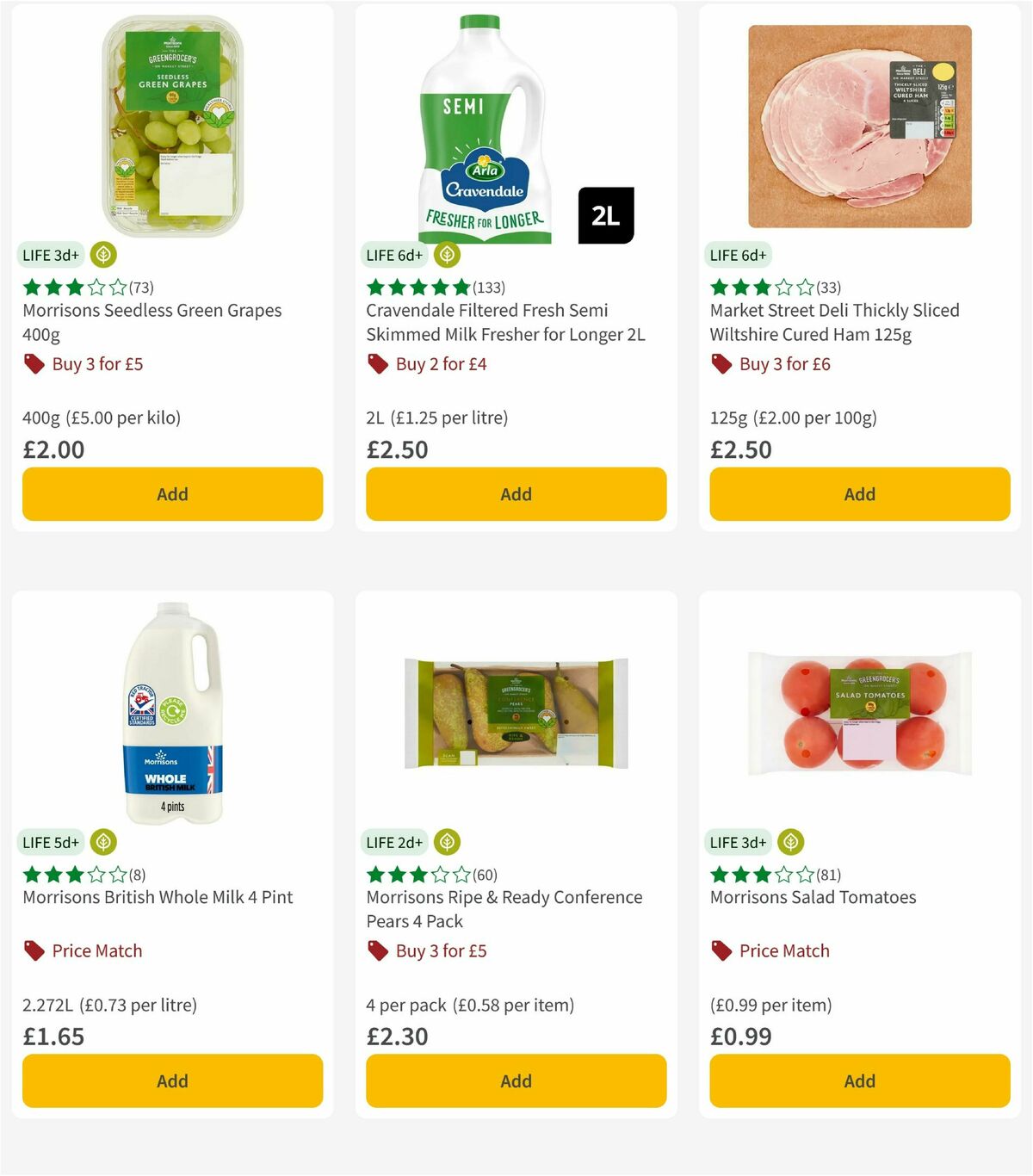 Morrisons Offers from 17 February
