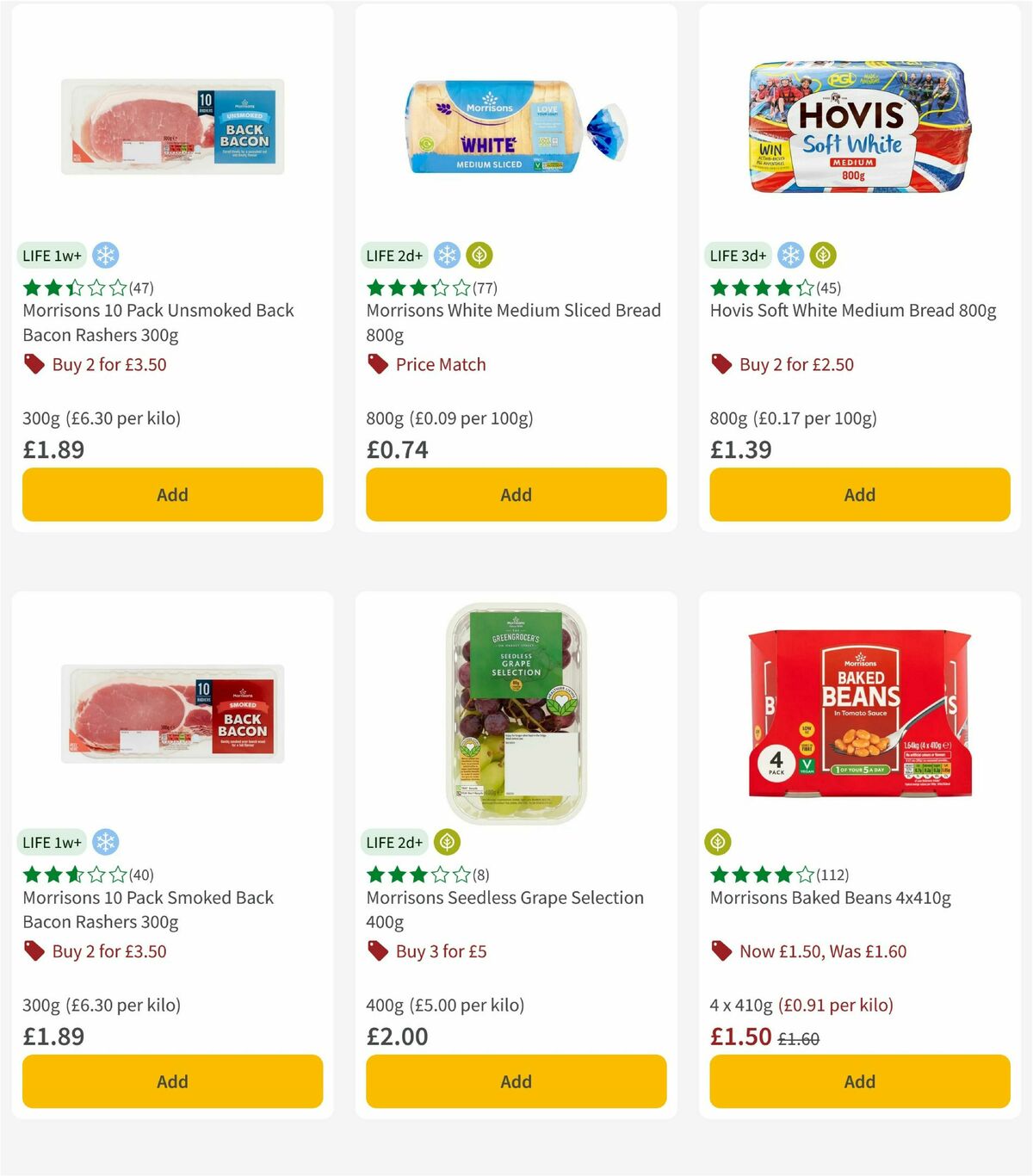 Morrisons Offers from 17 February