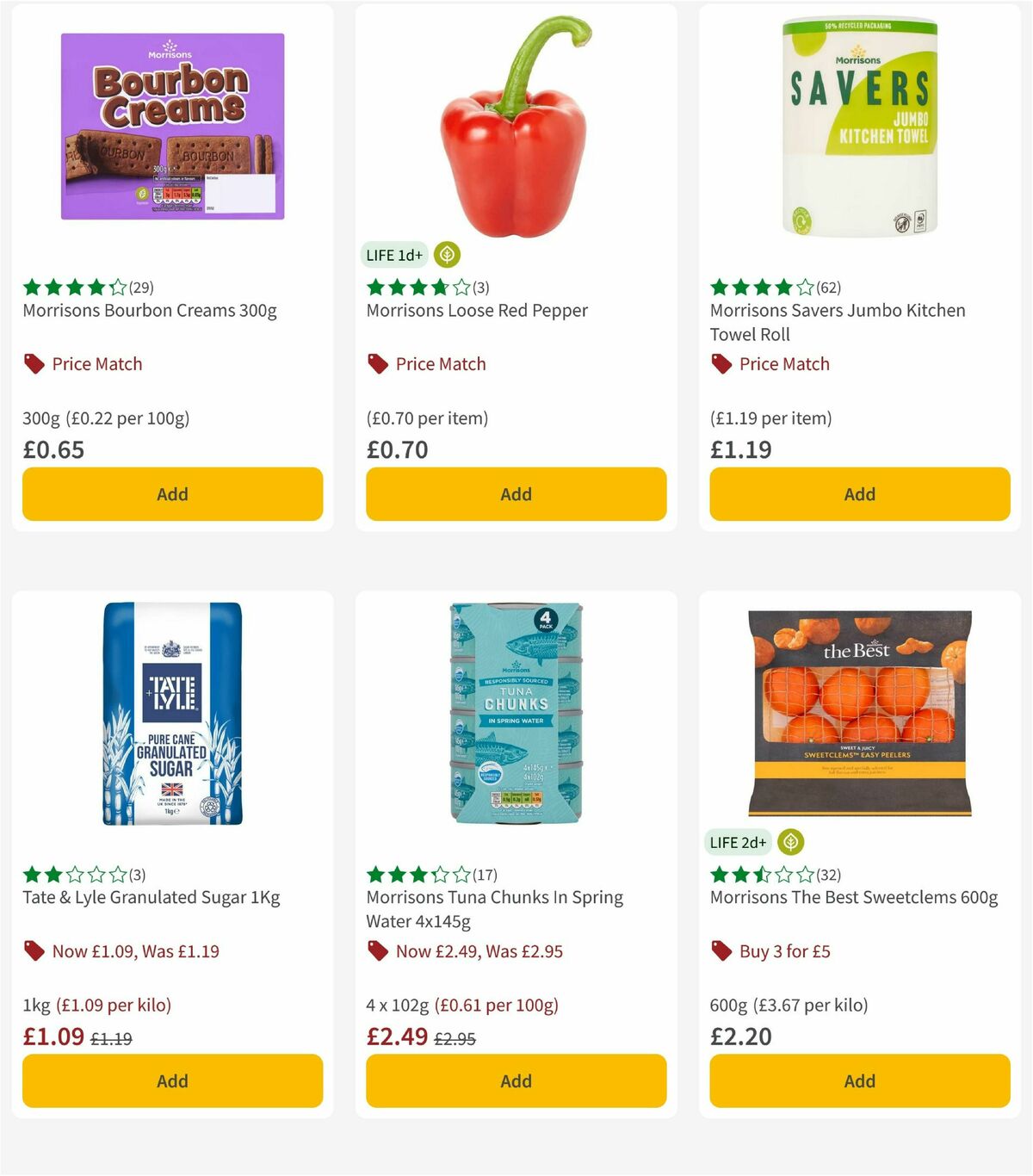 Morrisons Offers from 17 February