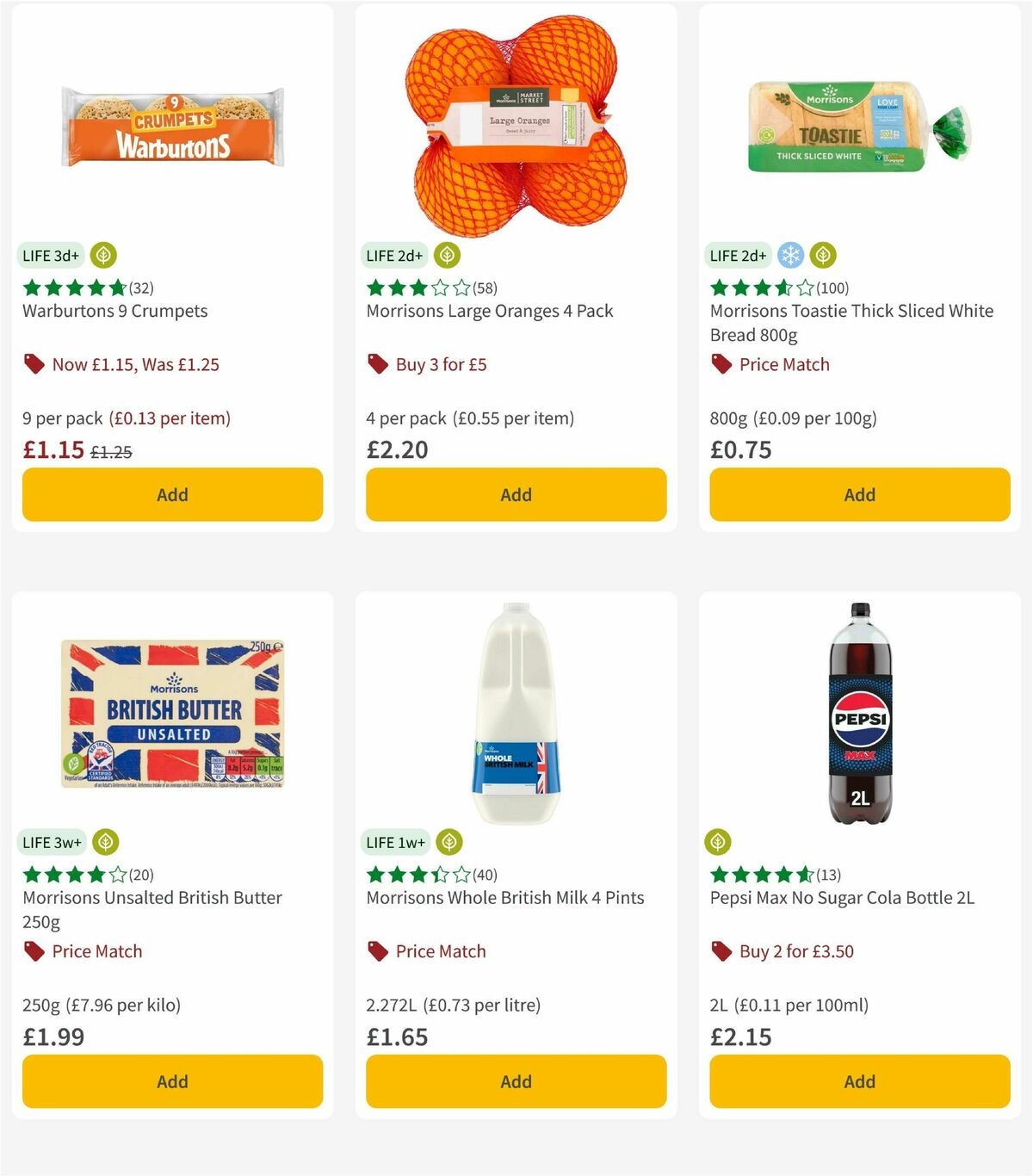 Morrisons Offers from 17 February