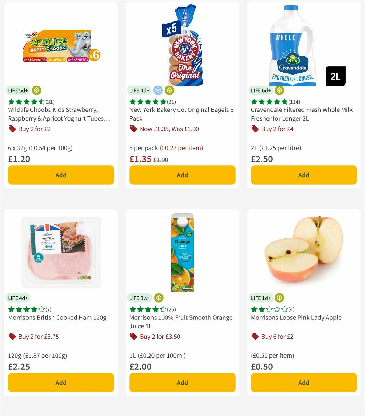 Morrisons Offers from 24 February