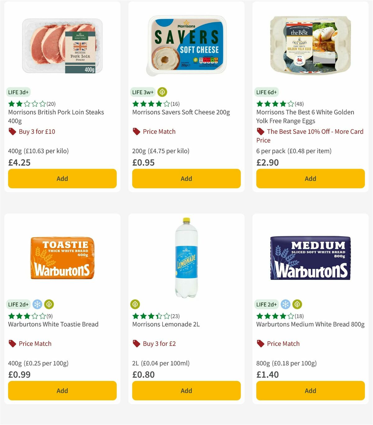Morrisons Offers from 24 February